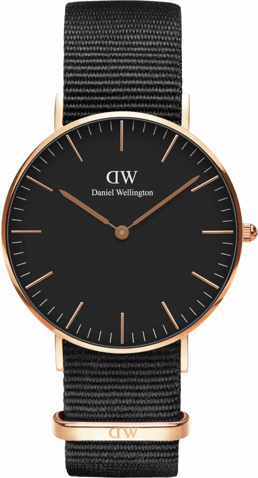 Daniel Wellington Cl. Bl Cornwall Rose 36 mm DW00100150 Armbanduhr günstig online kaufen