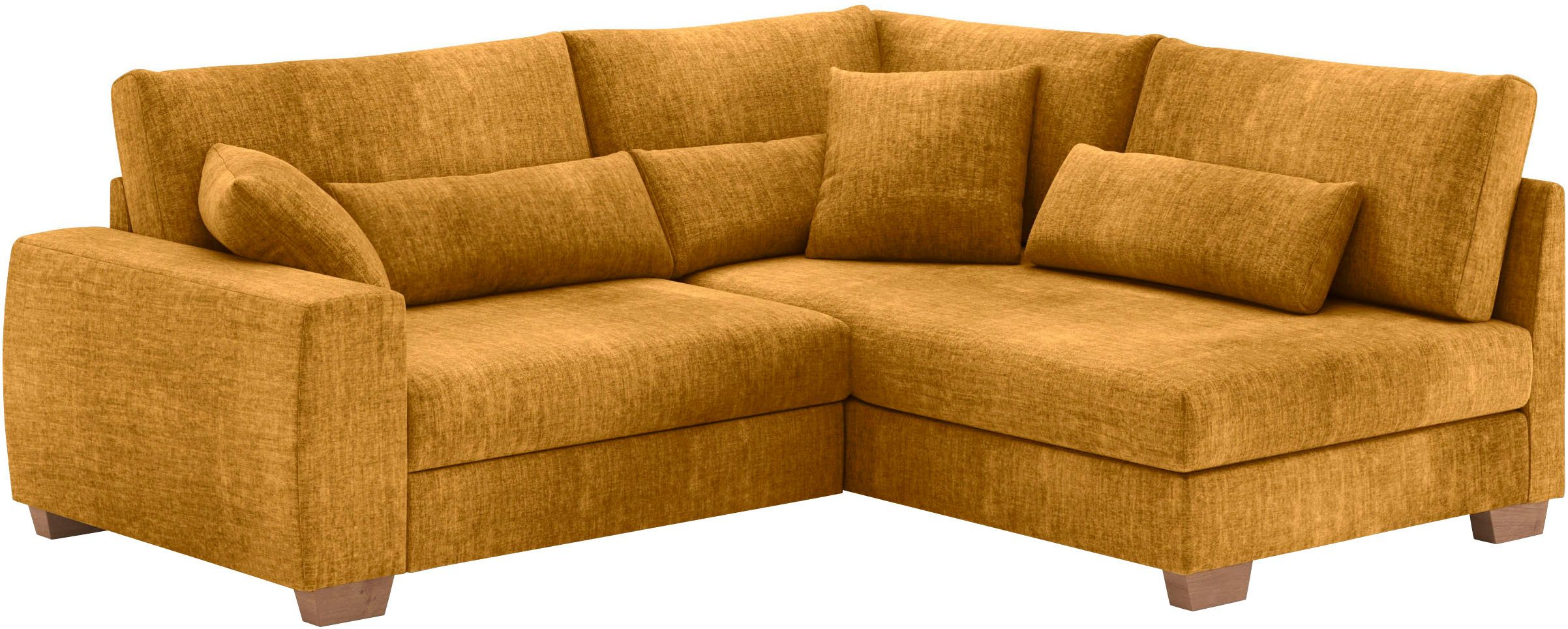Mr. Couch Ecksofa "Helena L-Form, bis 140 kg belastbar", mit Taschenfederke günstig online kaufen