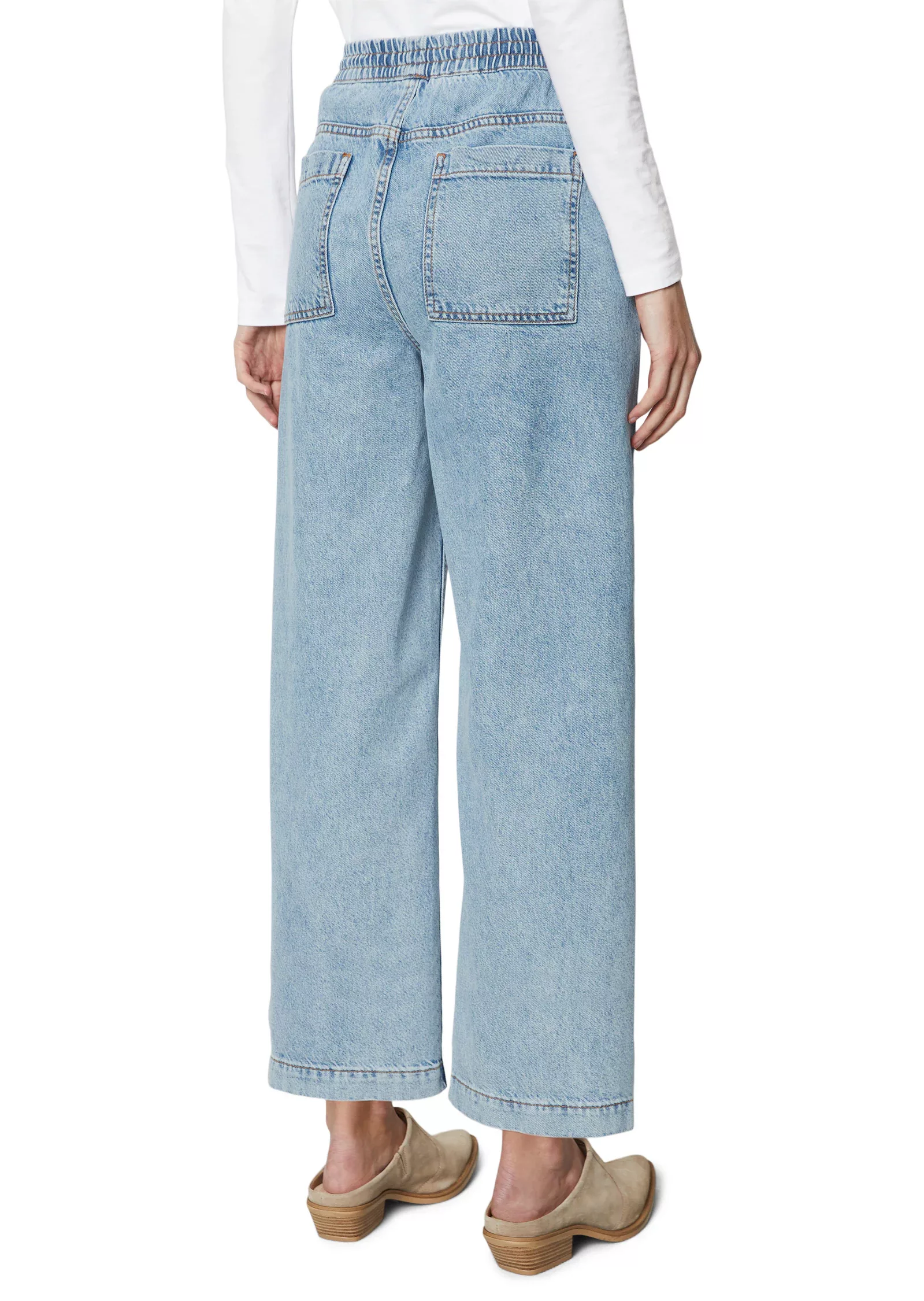 Marc O'Polo 5-Pocket-Jeans Denim trouser, Jogger Style, wide f günstig online kaufen