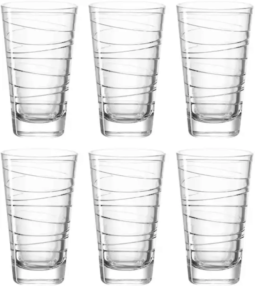 LEONARDO Longdrinkglas »VARIO«, (Set, 6 tlg.), 280 ml, 6-teilig günstig online kaufen