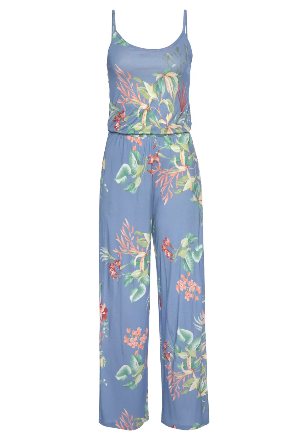 Buffalo Jumpsuit, mit Alloverdruck und Taschen, sommerlicher Jumpsuit günstig online kaufen