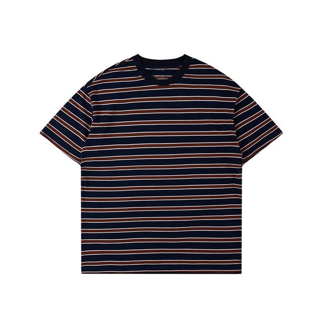 CHENIN T-Shirt T-Shirt Unifarbenes Baumwoll-Shirt mit Rundhalsausschnitt ku günstig online kaufen