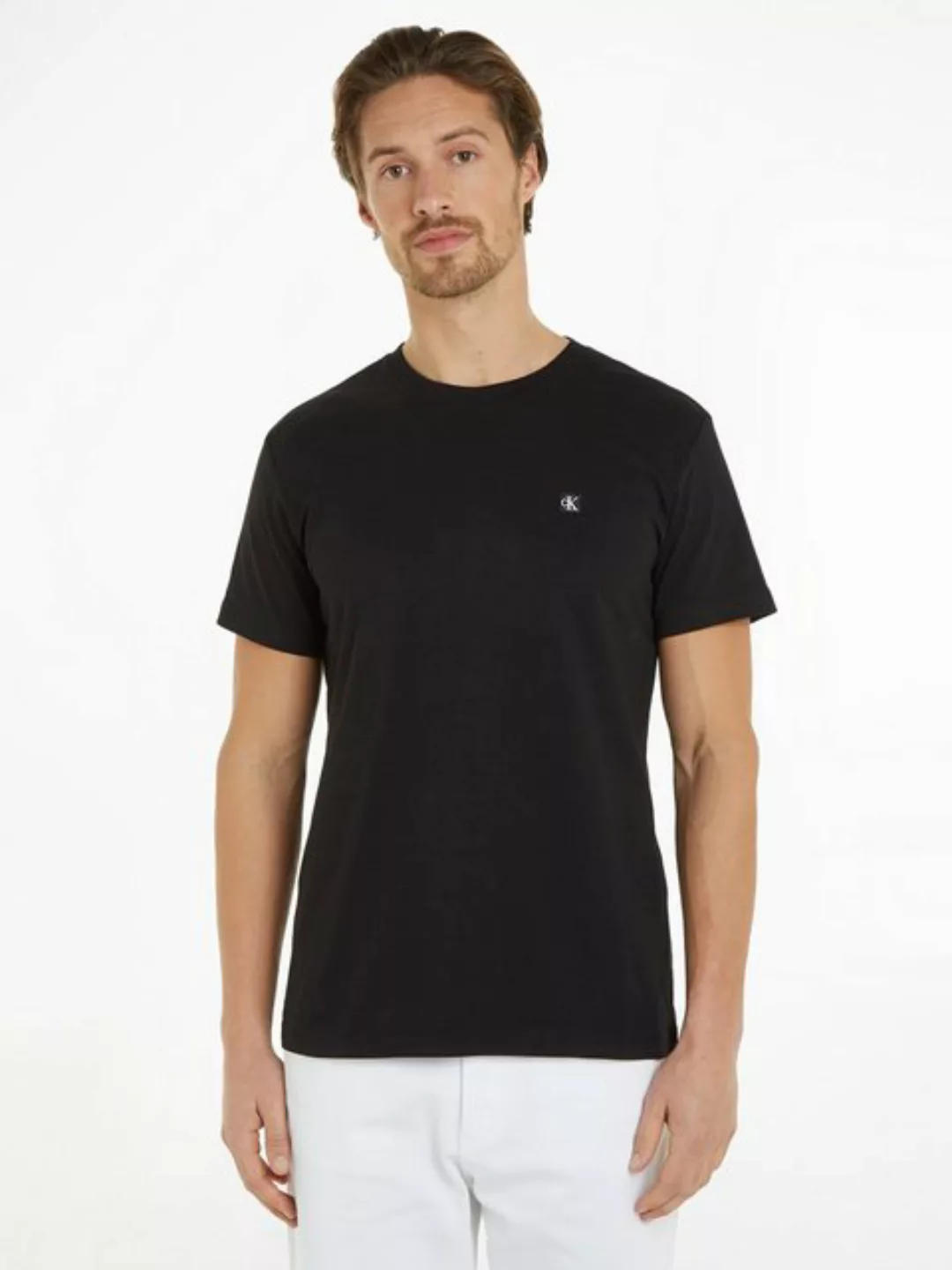 Calvin Klein Jeans T-Shirt "CK EMBRO BADGE TEE", mit Logopatch günstig online kaufen