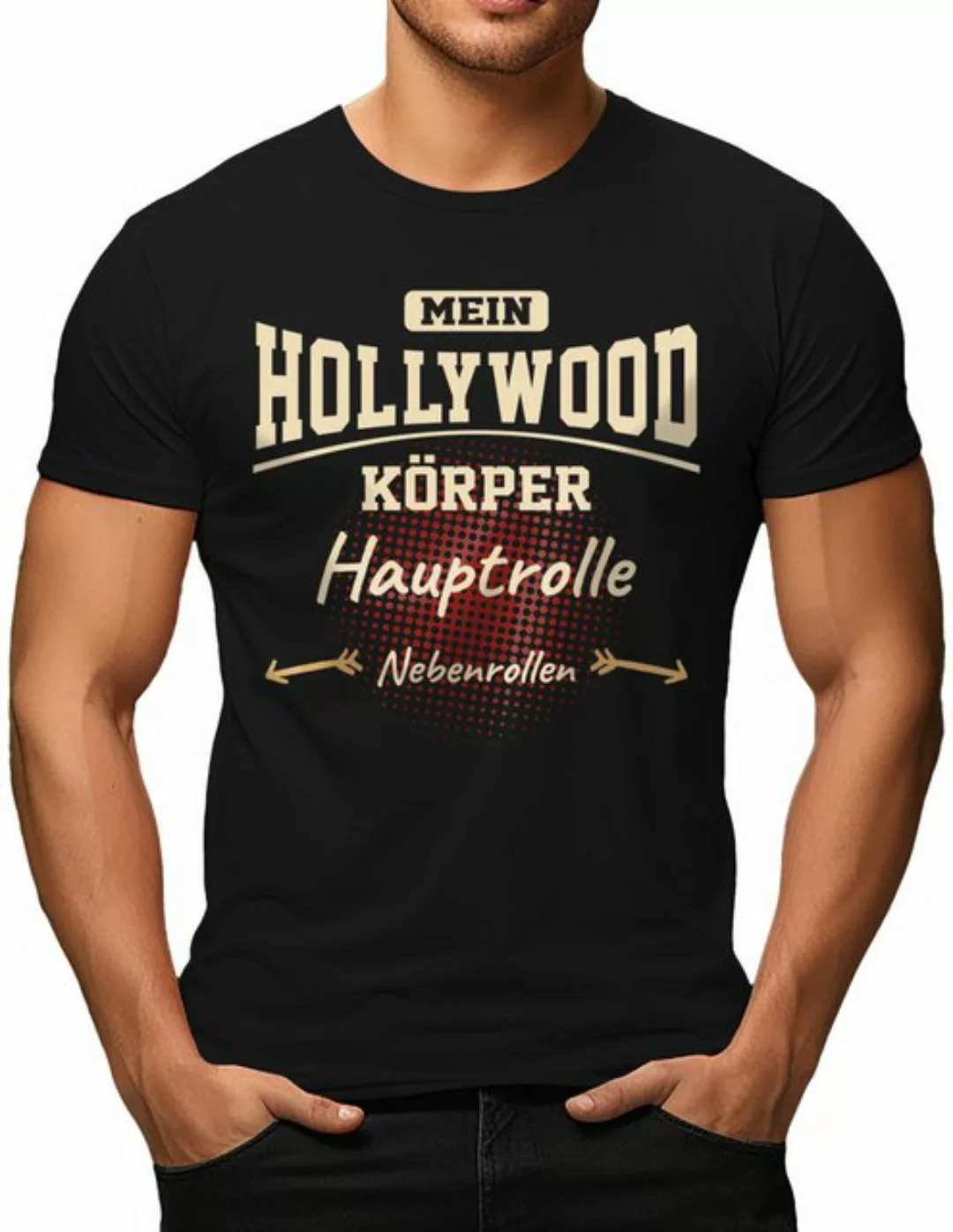 RAHMENLOS® T-Shirt Mein Hollywood Körper günstig online kaufen