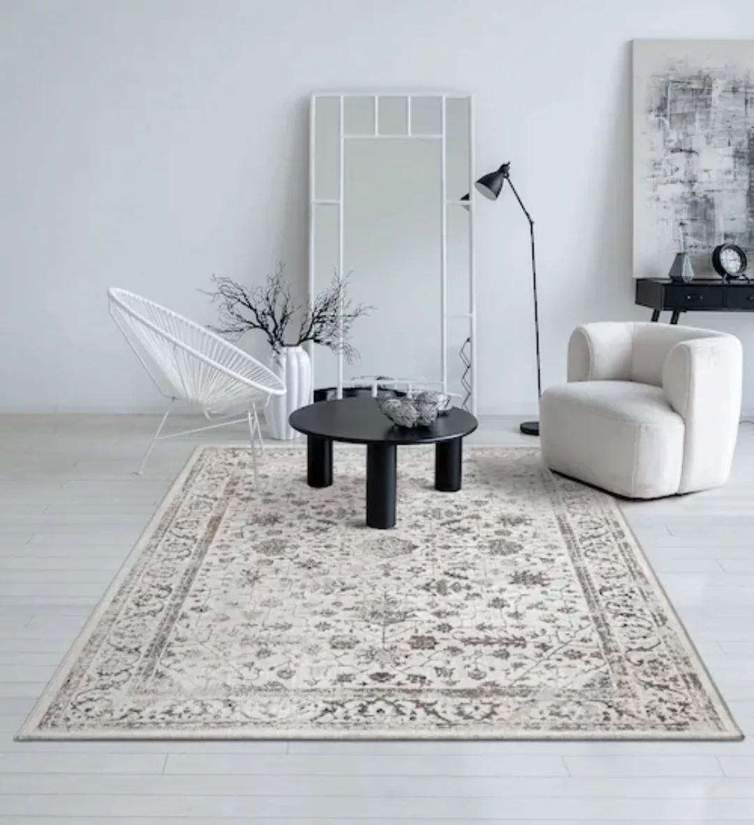 the carpet Teppich »Creation«, rechteckig, moderner Wohnzimmer Teppich eleg günstig online kaufen