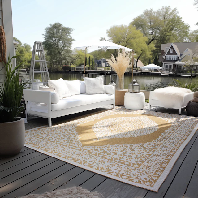 ELLE DECORATION Teppich »Meekly, In- und Outdoor«, rechteckig, 5 mm Höhe, F günstig online kaufen