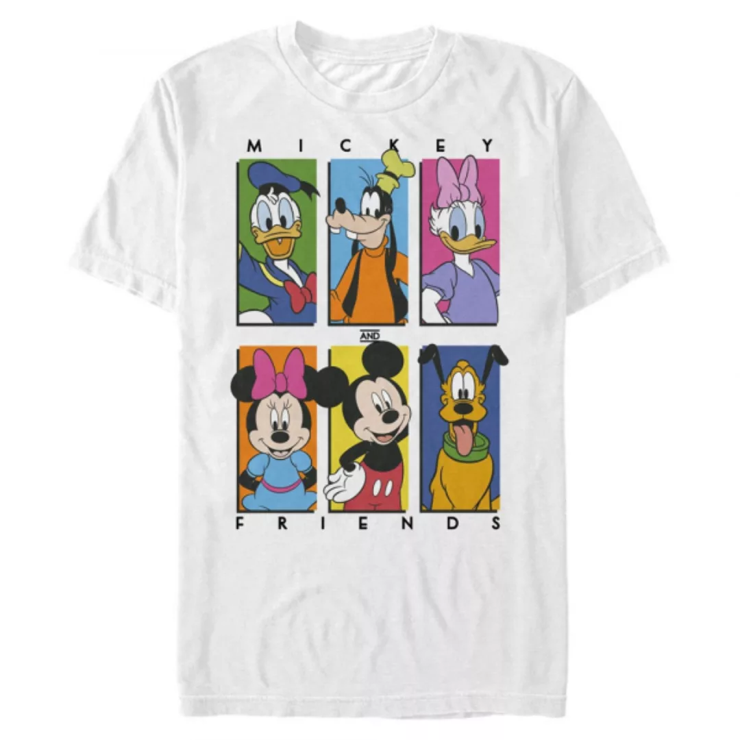 Disney - Micky Maus - Micky Maus & Freunde Six Up - Männer T-Shirt günstig online kaufen