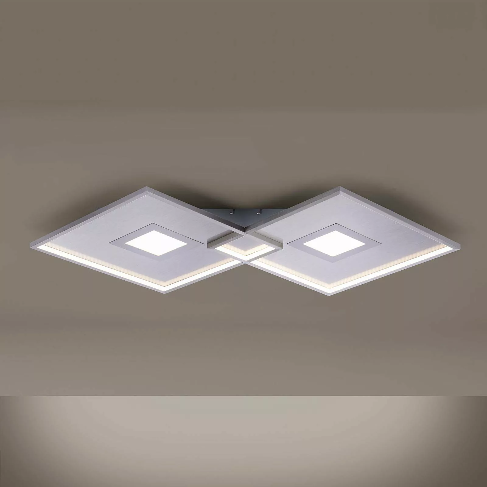 Paul Neuhaus LED Deckenleuchte »AMARA«, 2 flammig-flammig, Fernbedienung, I günstig online kaufen
