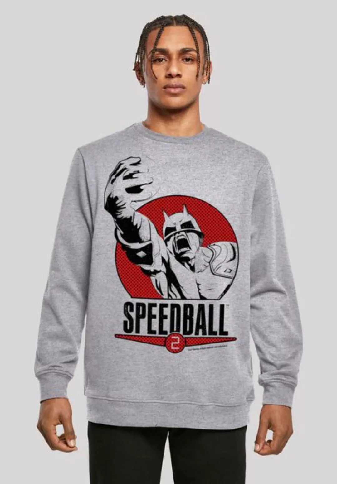 F4NT4STIC Kapuzenpullover Retro Gaming Speedball 2 Boxart Print günstig online kaufen