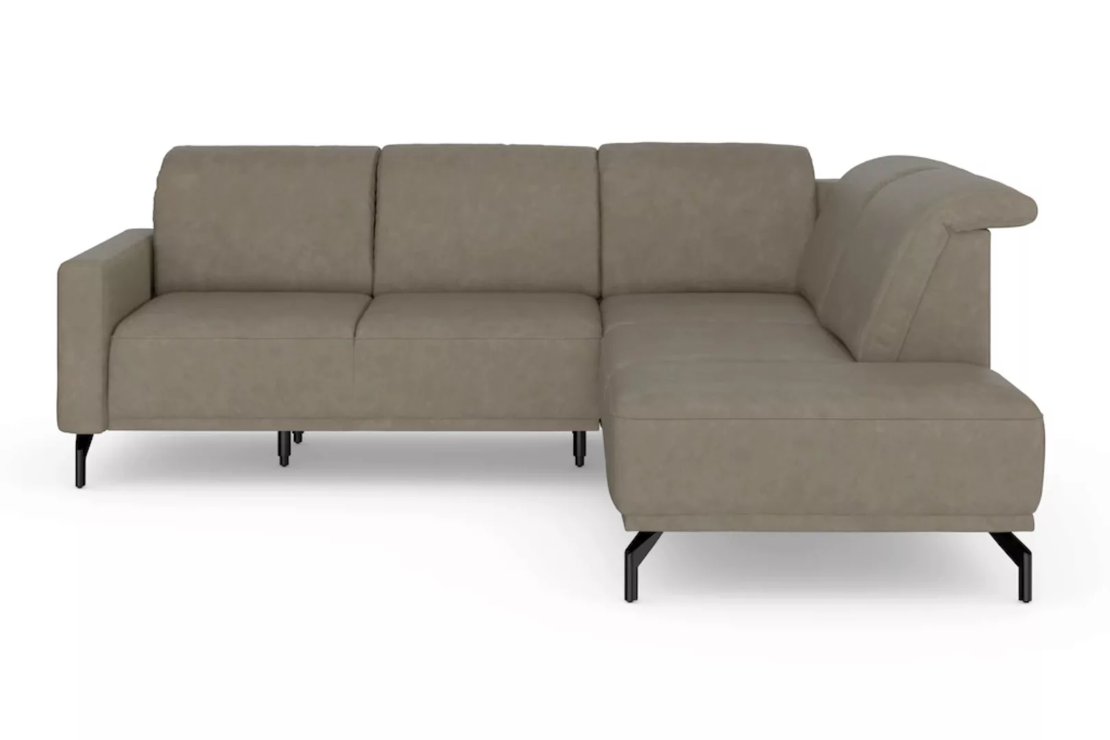 sit&more Ecksofa »Bailando L-Form«, wahlweise mit Kopfteilverstellung und V günstig online kaufen