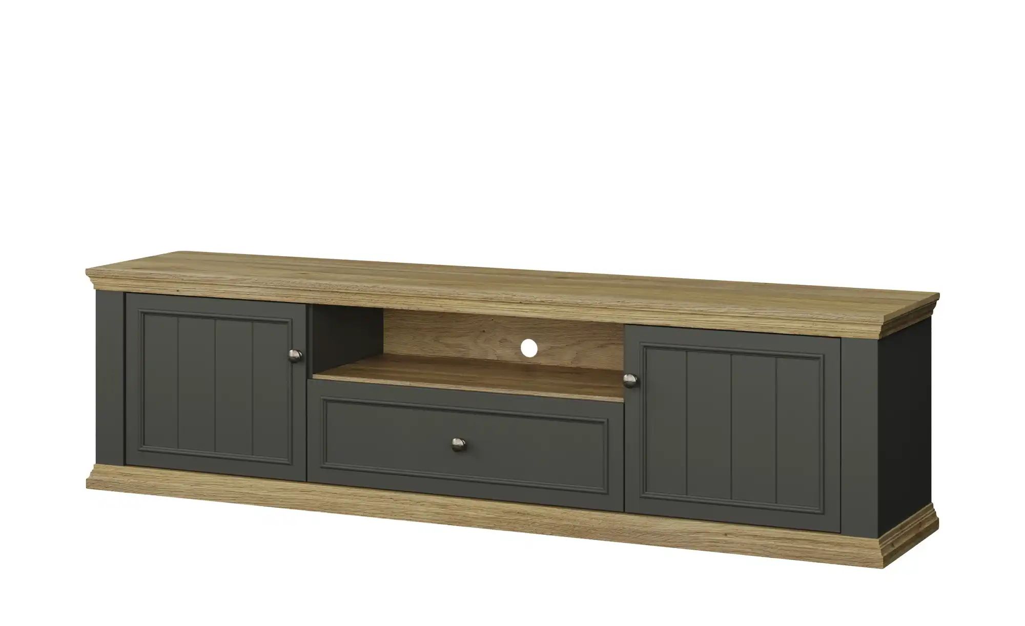 Lowboard  Countryside ¦ grau ¦ Maße (cm): B: 199,2 H: 53,7 T: 43.5 Kommoden günstig online kaufen