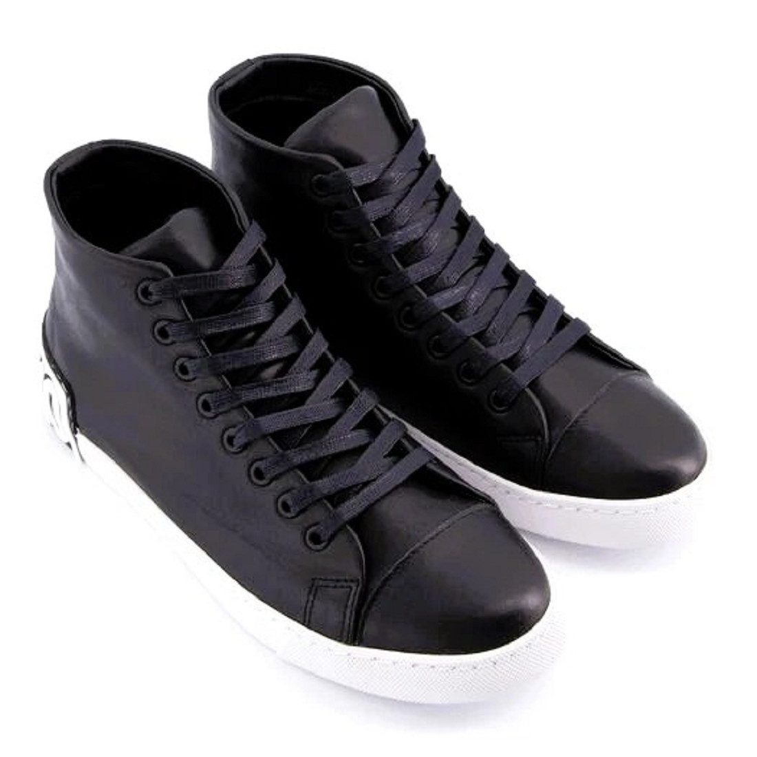 Moschino MOSCHINO SNEAKERU. VULCA25 VITELLO NERO günstig online kaufen