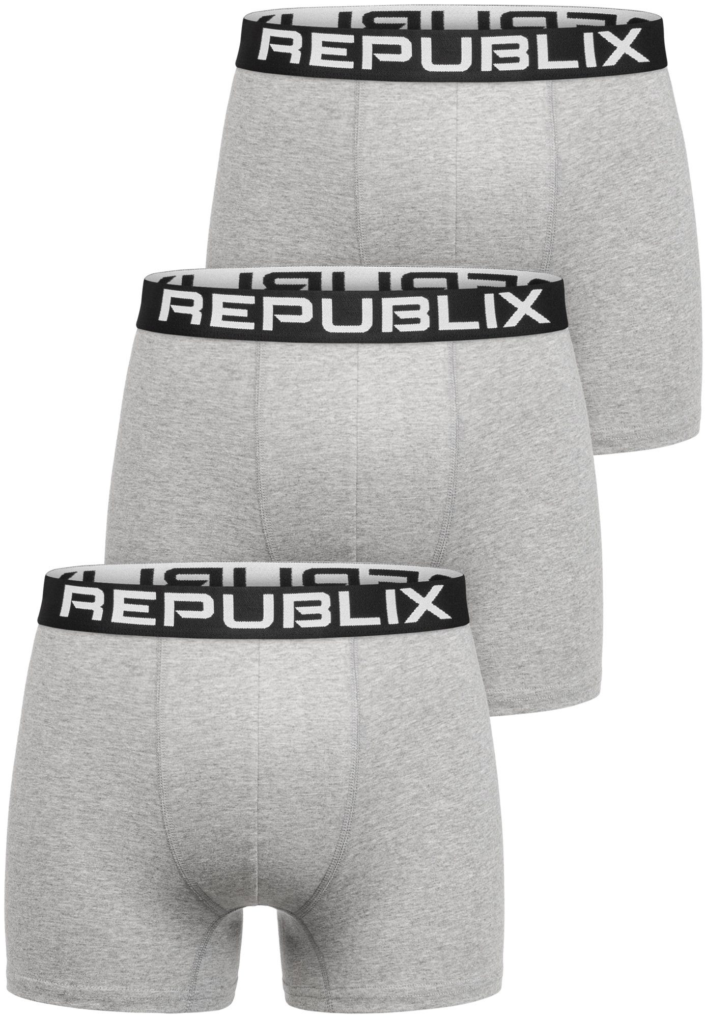 REPUBLIX Boxershorts DON (3er-Pack) Herren Baumwolle günstig online kaufen