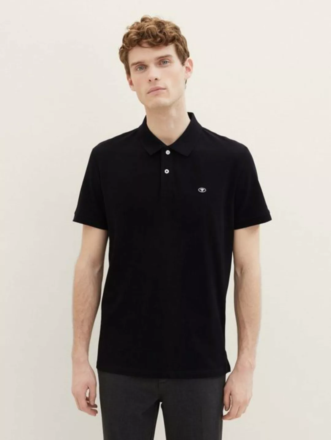 TOM TAILOR Poloshirt Polo Shirt BASIC POLO 5339 in Weiß günstig online kaufen