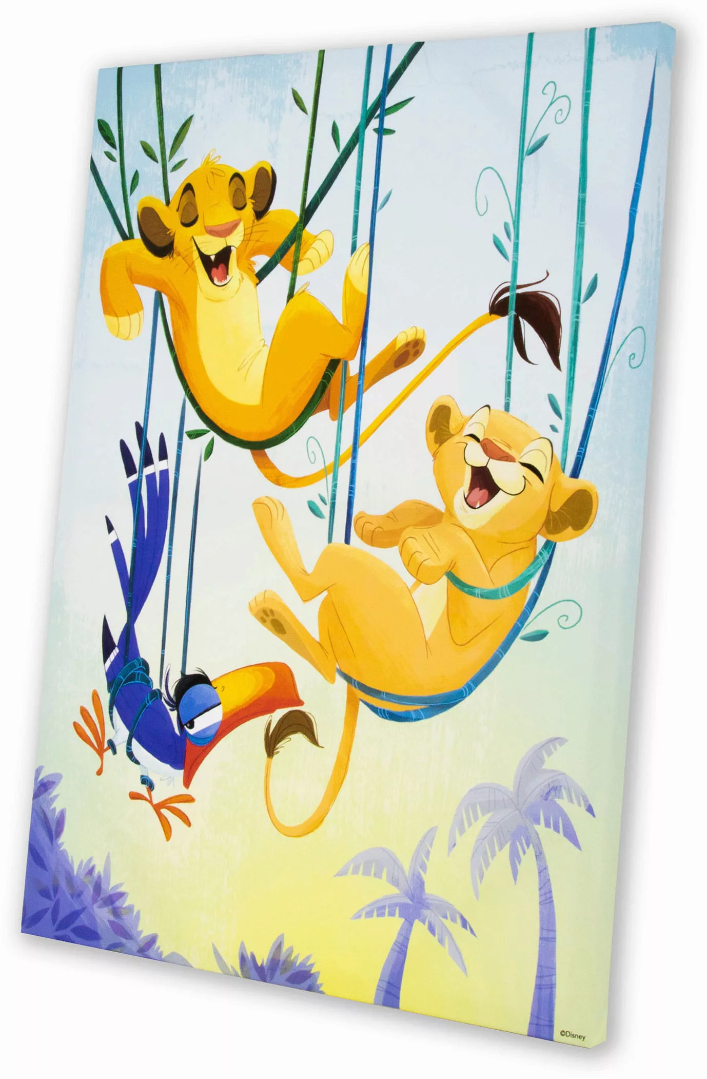 Disney Leinwandbild "Simba & Nala", (1 St.) günstig online kaufen