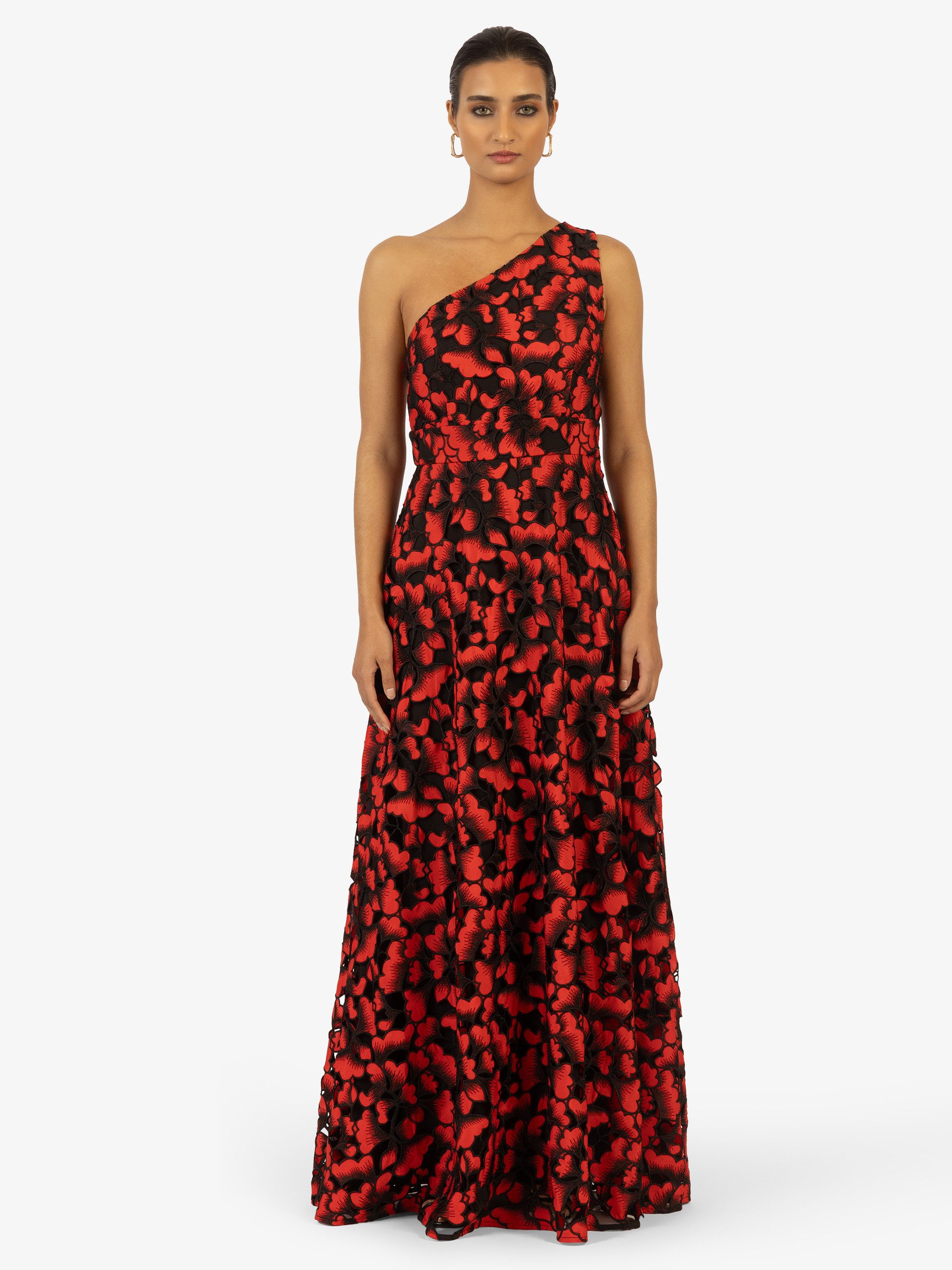 Kraimod Abendkleid mit floraler Stickerei günstig online kaufen