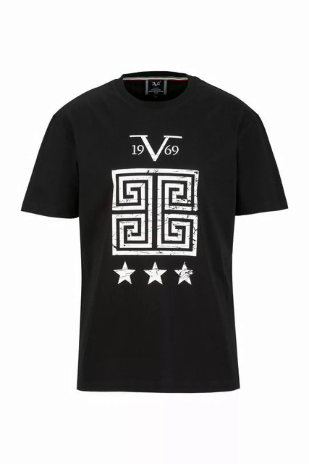 19V69 ITALIA T-Shirt RAFAEL GRUNGE Modernes Herren-T-Shirt mit markantem Pr günstig online kaufen