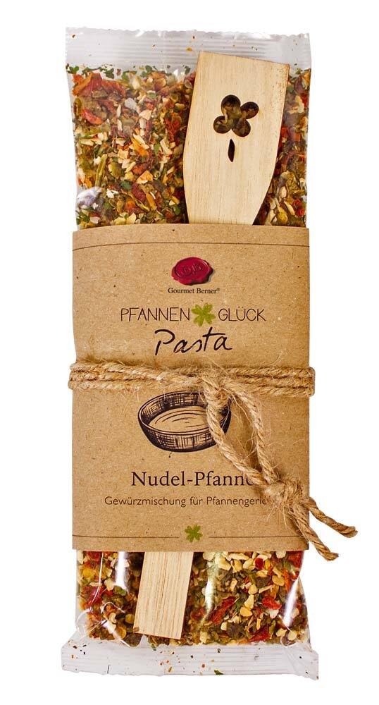 Gourmet Berner Pfannenglück Pasta Geschenkset Gewürzmischung Kleeblatt Präs günstig online kaufen