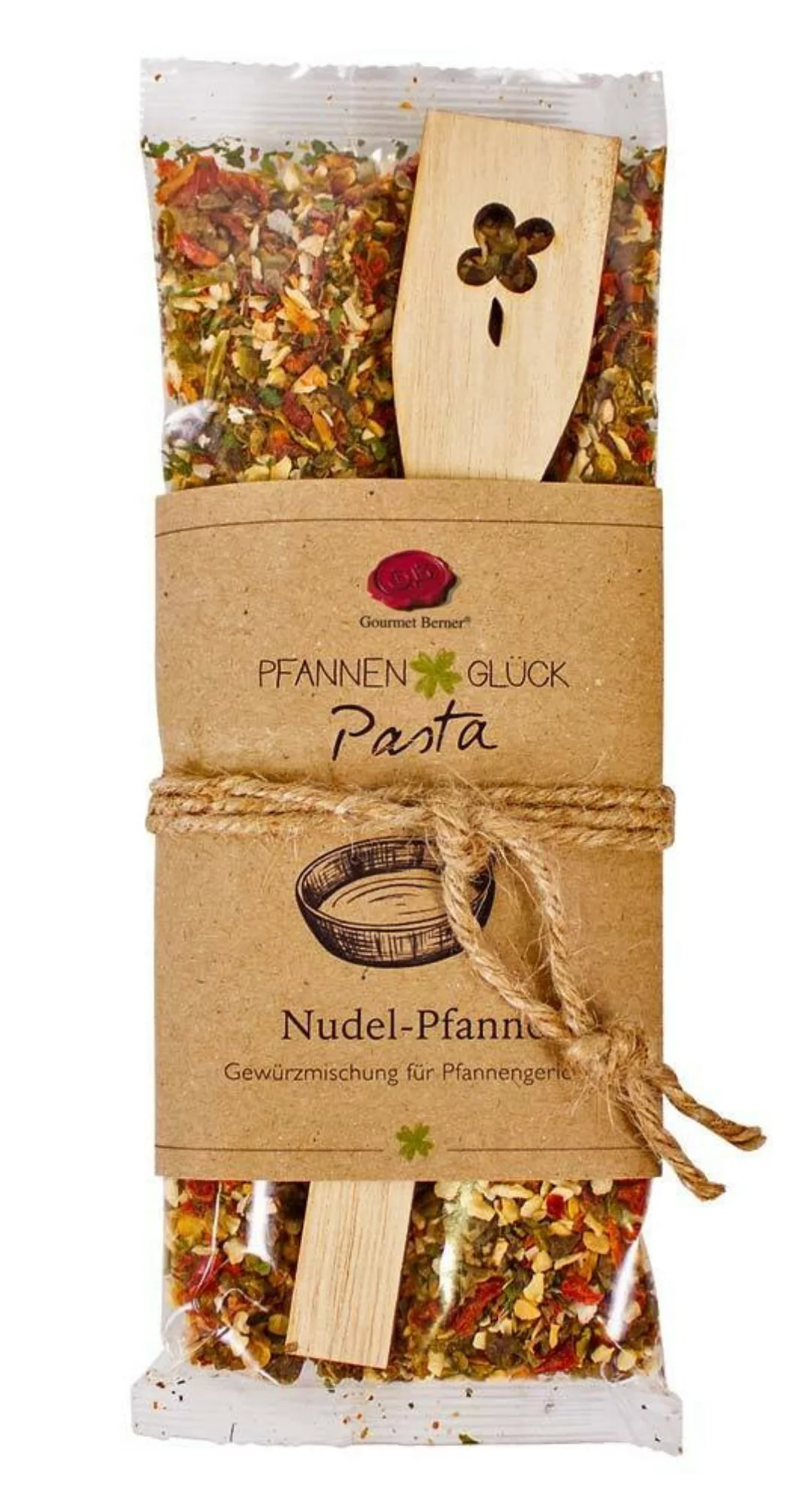 Gourmet Berner Pfannenglück Pasta Geschenkset Gewürzmischung Kleeblatt Präs günstig online kaufen