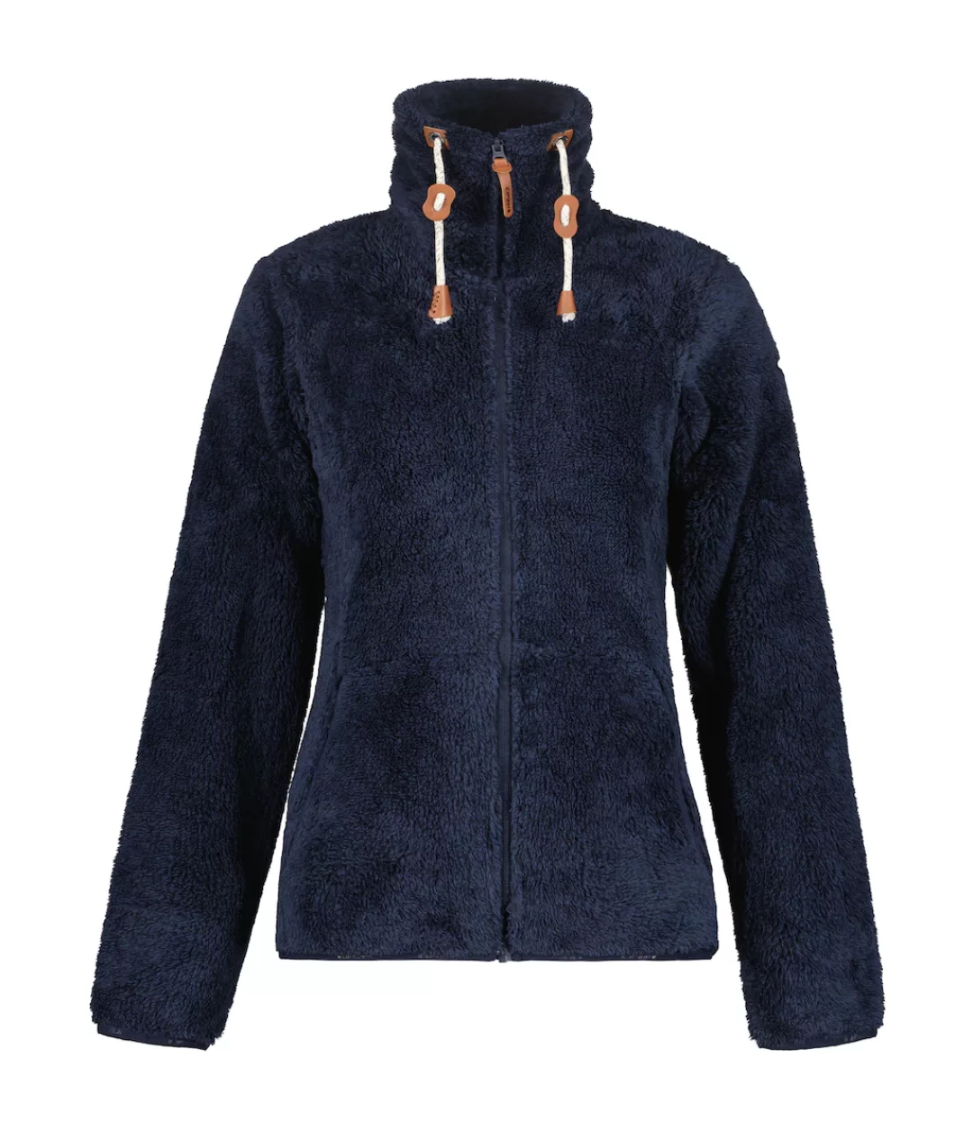 Icepeak Fleecejacke "D KUSCHELFLEECEJACKE COLONY", (1 St.), mit Kordel günstig online kaufen