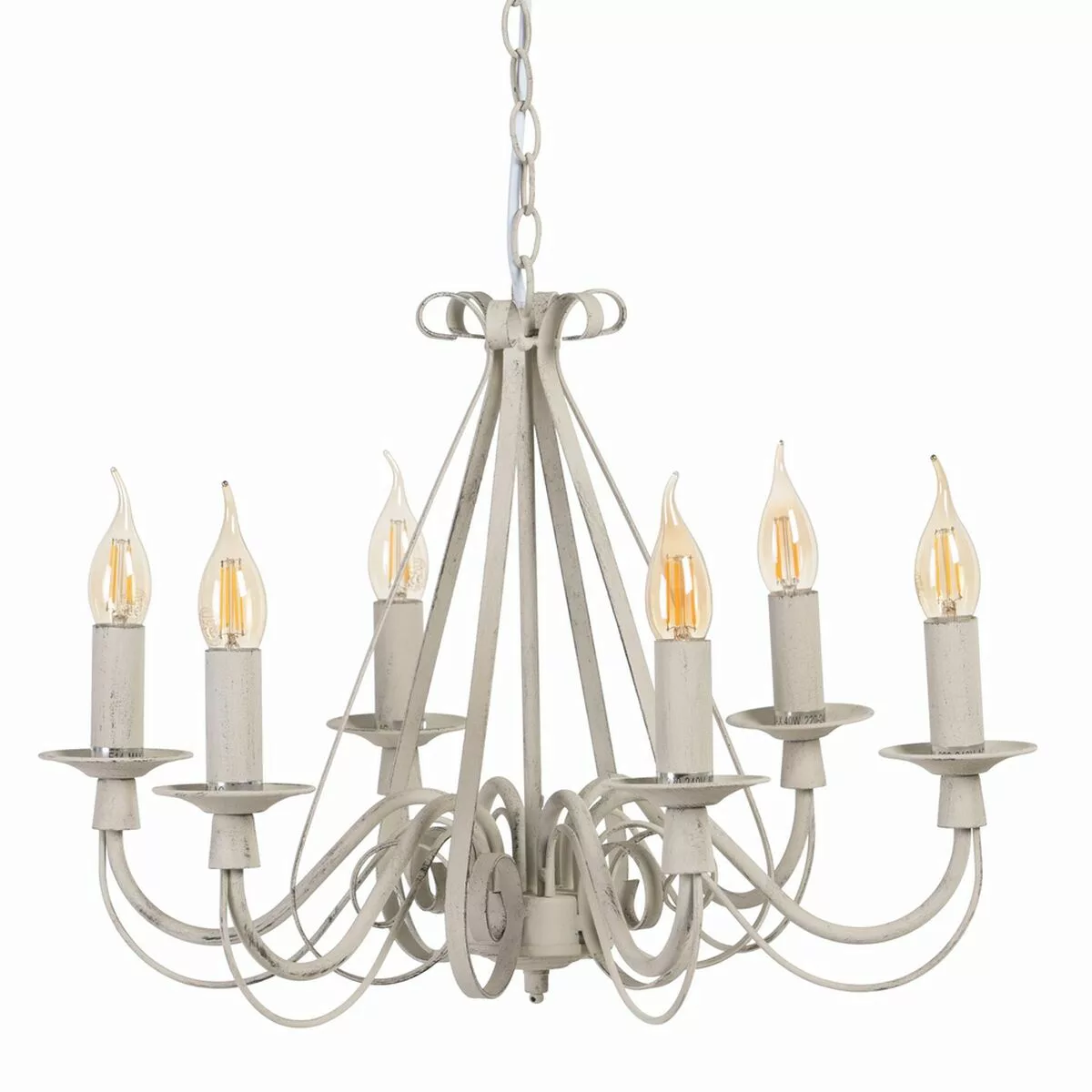 Deckenlampe 63 X 63 X 102 Cm Metall Taupe Vintage günstig online kaufen