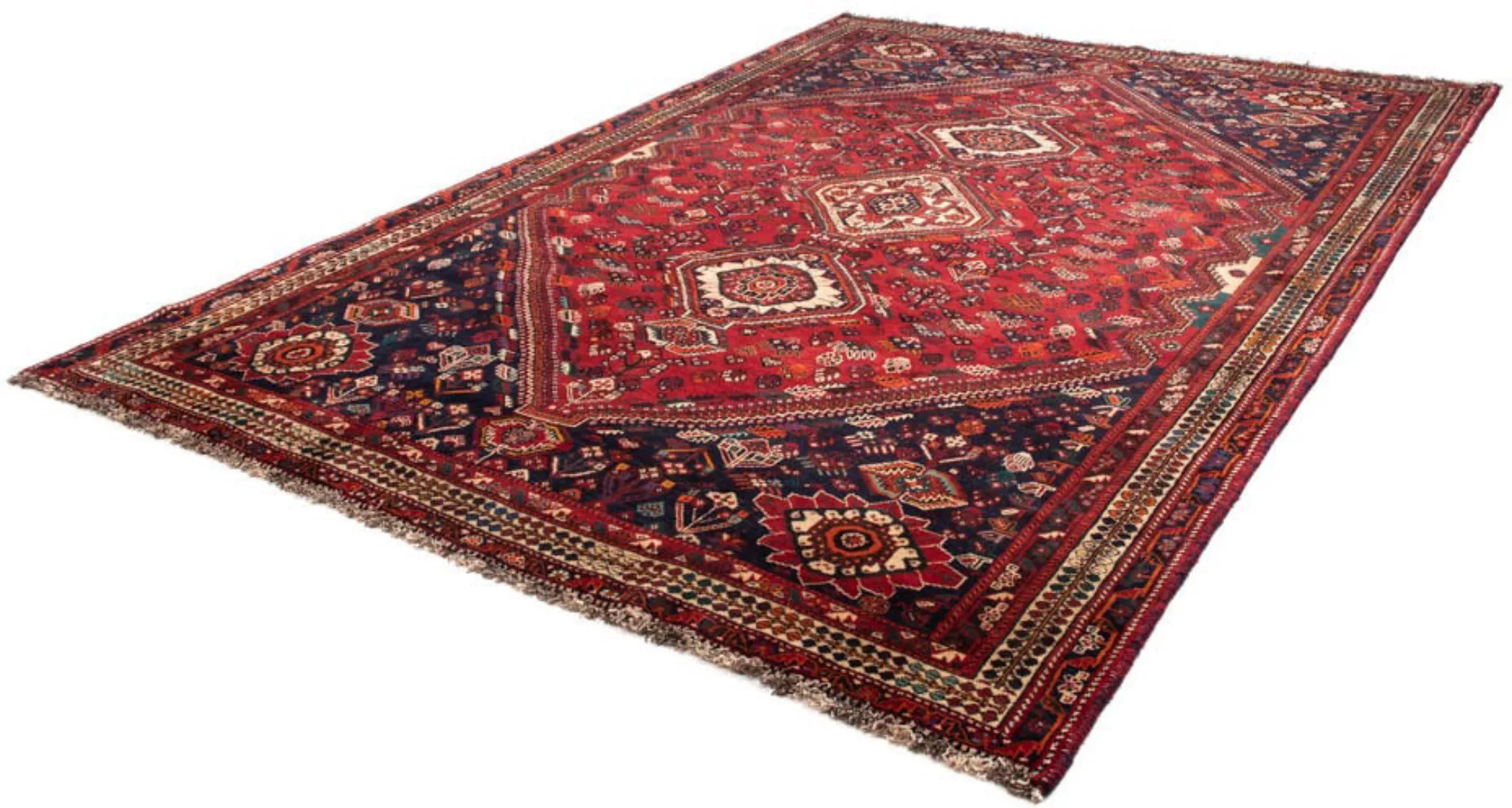 morgenland Orientteppich »Perser - Nomadic - 319 x 221 cm - dunkelrot«, rec günstig online kaufen