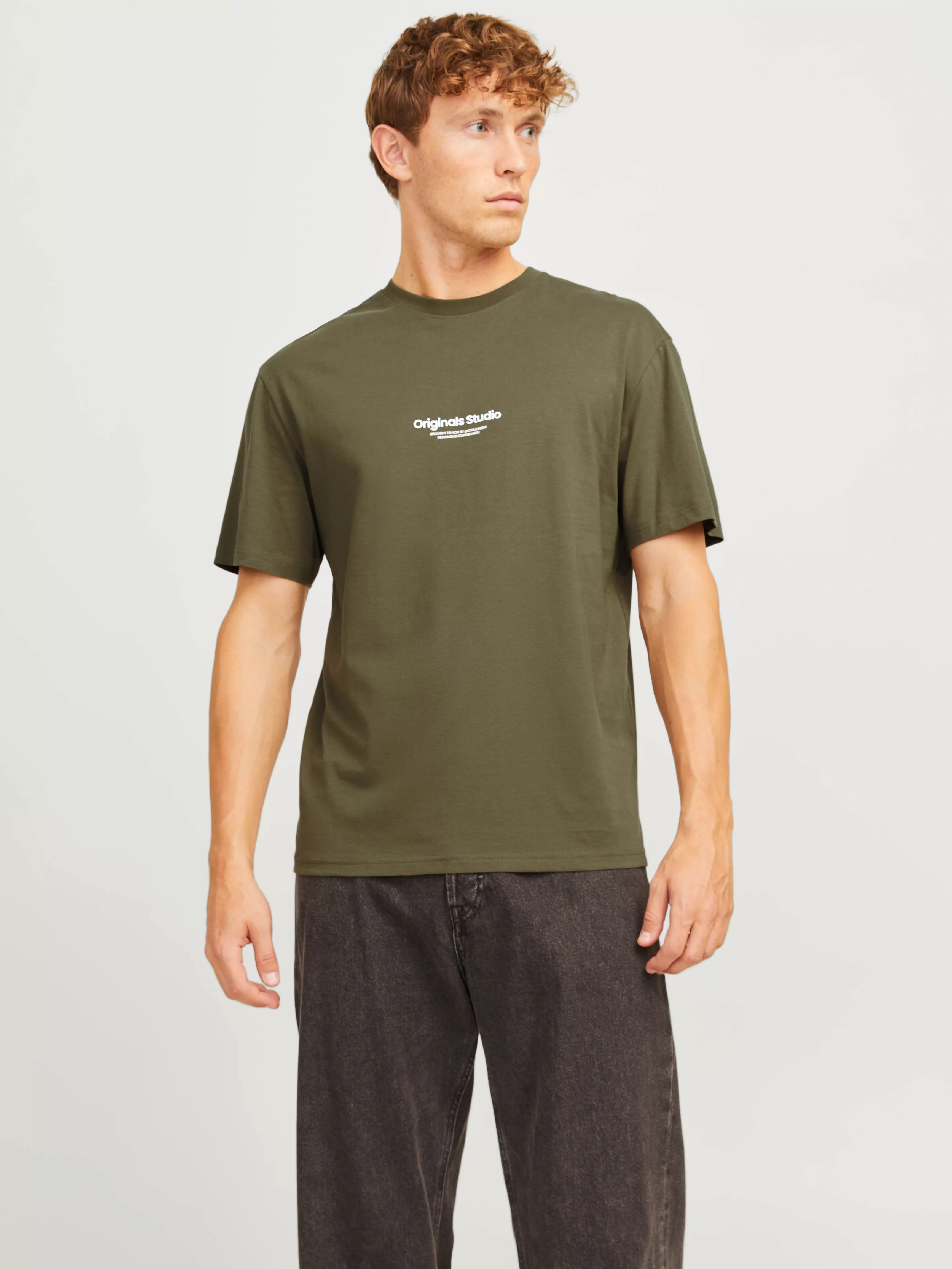 Jack & Jones Herren Rundhals T-Shirt JORVESTERBRO - Regular Fit günstig online kaufen