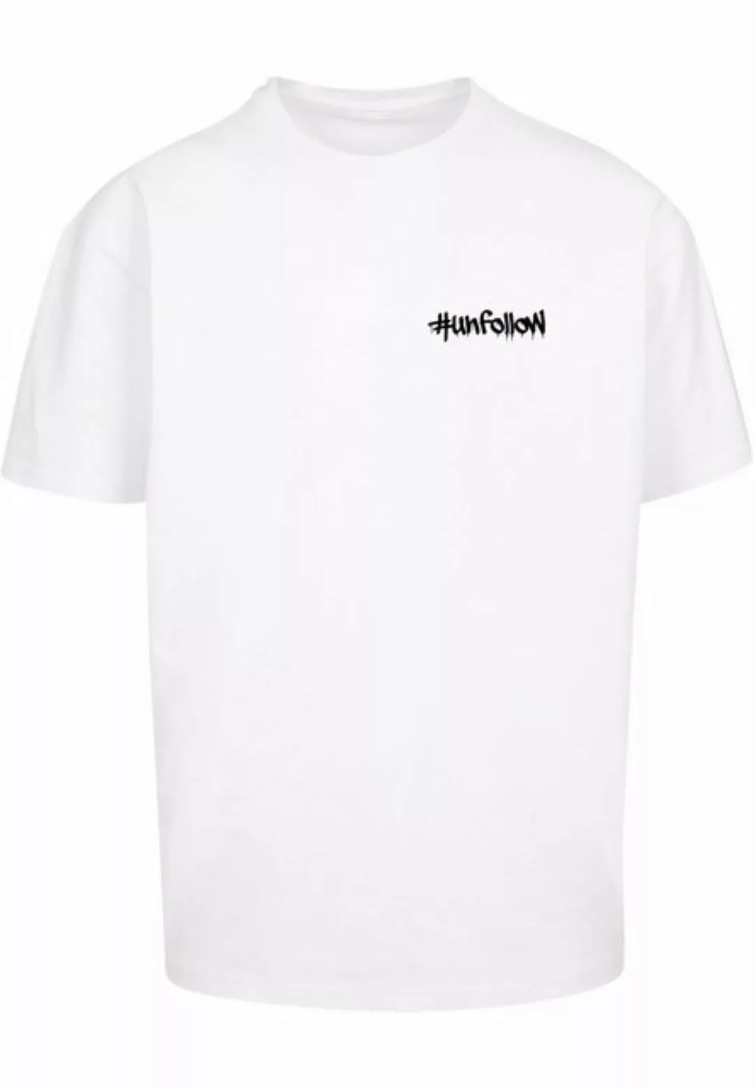 Merchcode T-Shirt "Merchcode Herren Unfollow front X Oversize Tee" günstig online kaufen