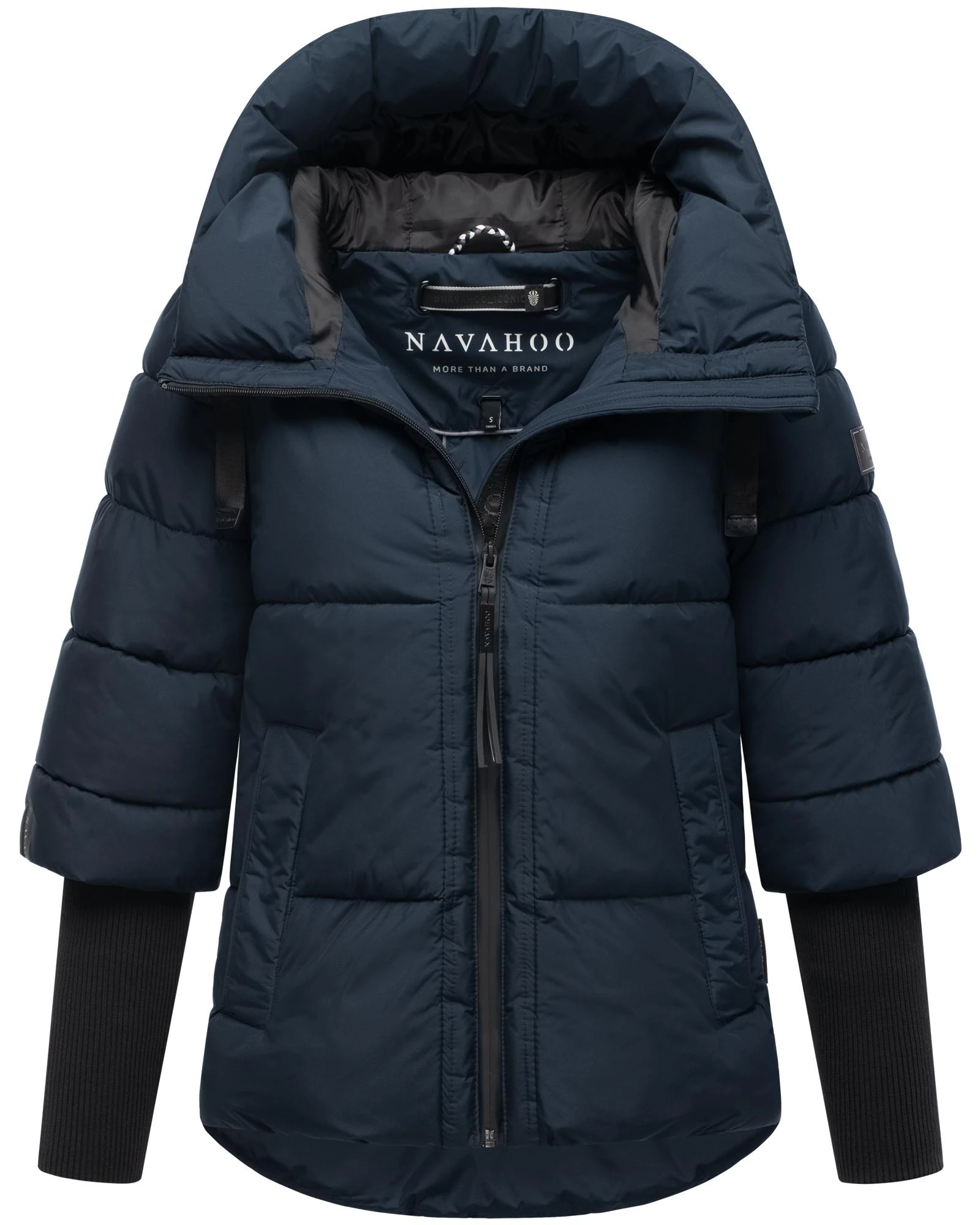 Navahoo Steppjacke "Lotusherz XIV", mit Kapuze, Warme gesteppte Winterjacke günstig online kaufen