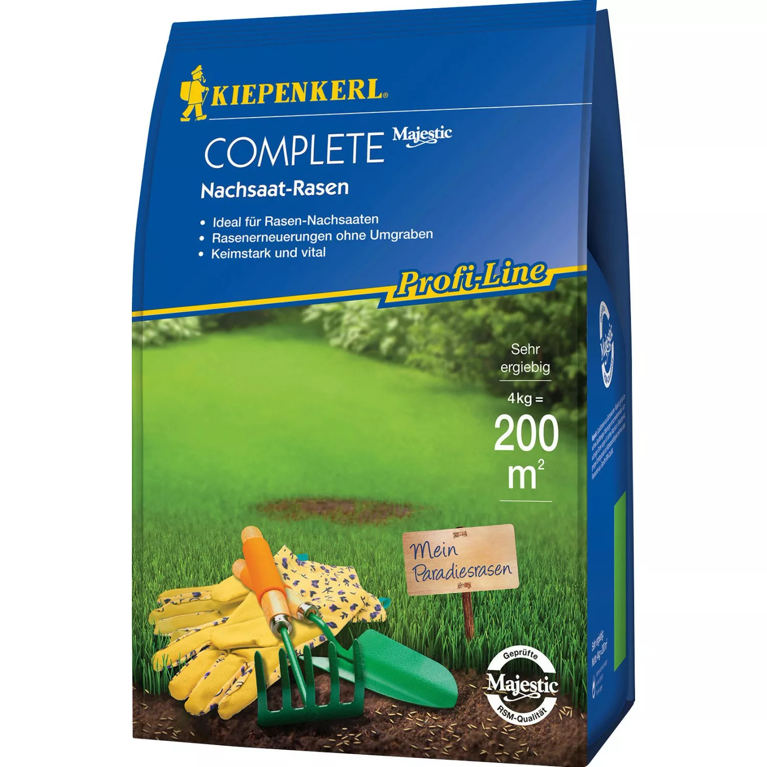 Kiepenkerl Nachsaat-Rasen Profi-Line Complete 4 kg günstig online kaufen