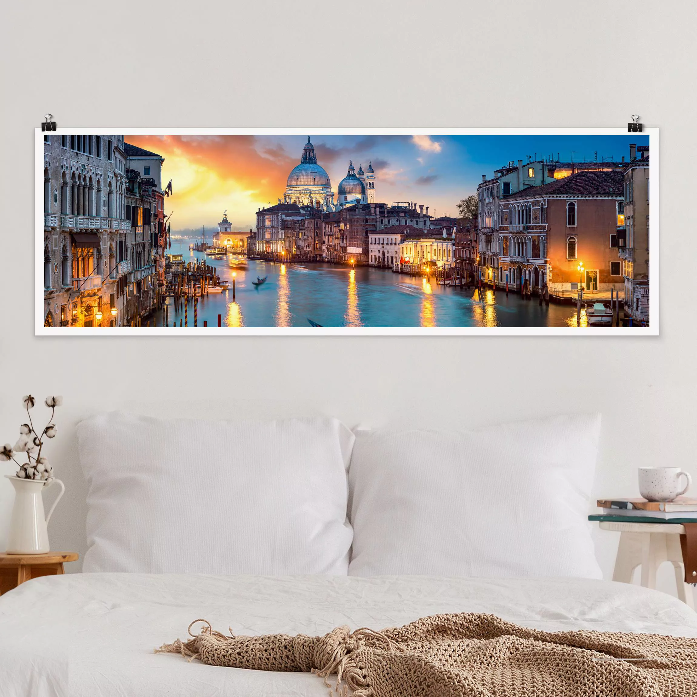 Poster Sunset in Venice günstig online kaufen