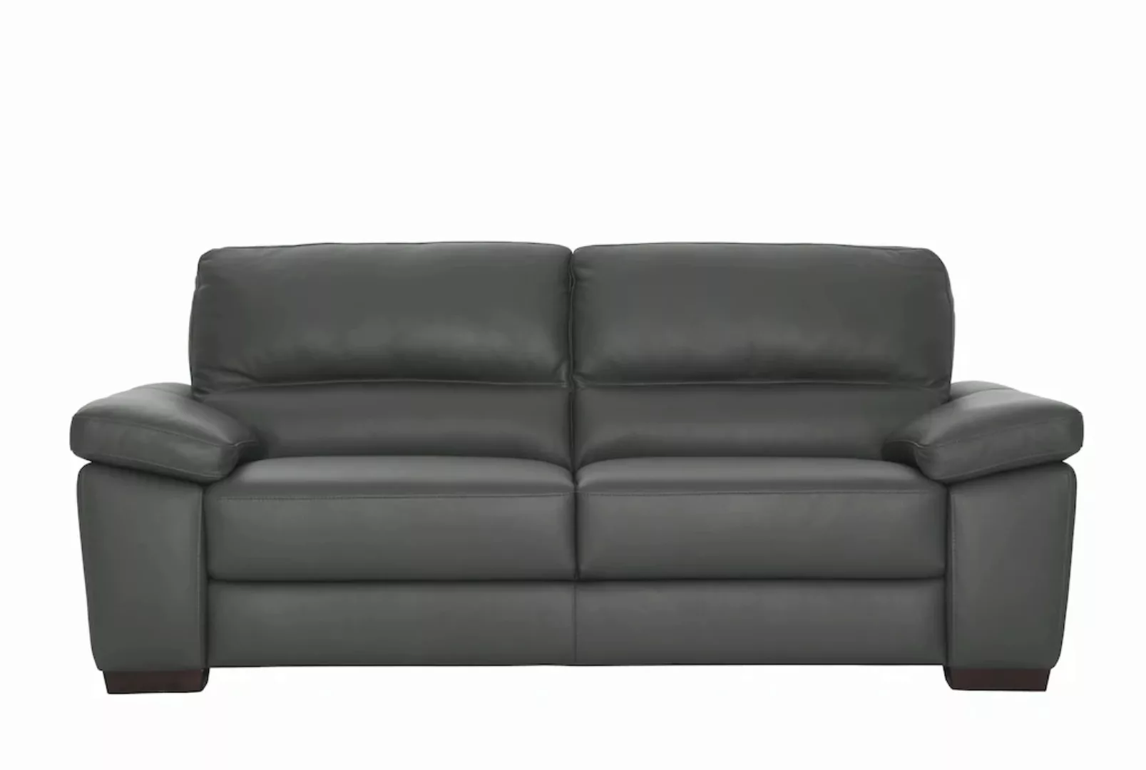 CALIA ITALIA 3-Sitzer "Gaia, hochwertiges Ledersofa mit erstklassigem Sitzk günstig online kaufen