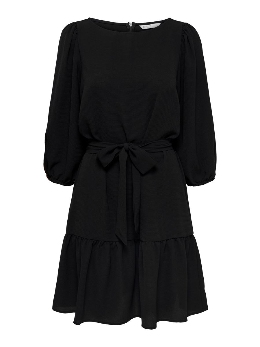 ONLY 3/4-puffärmel Kleid Damen Schwarz günstig online kaufen