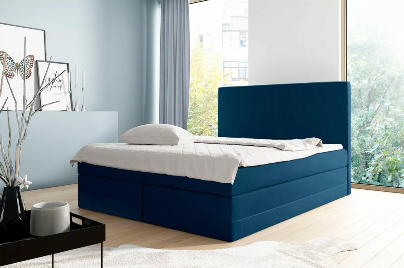 99rooms Boxspringbett Cooper (Schlafzimmerbett, Bett), gepolstert günstig online kaufen