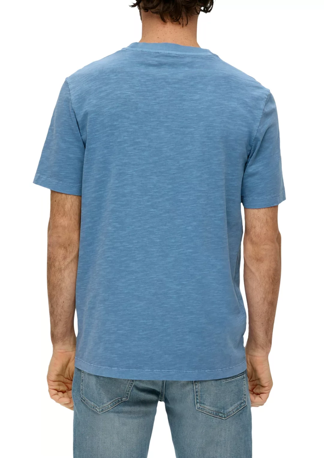 s.Oliver T-Shirt in melierter Optik günstig online kaufen