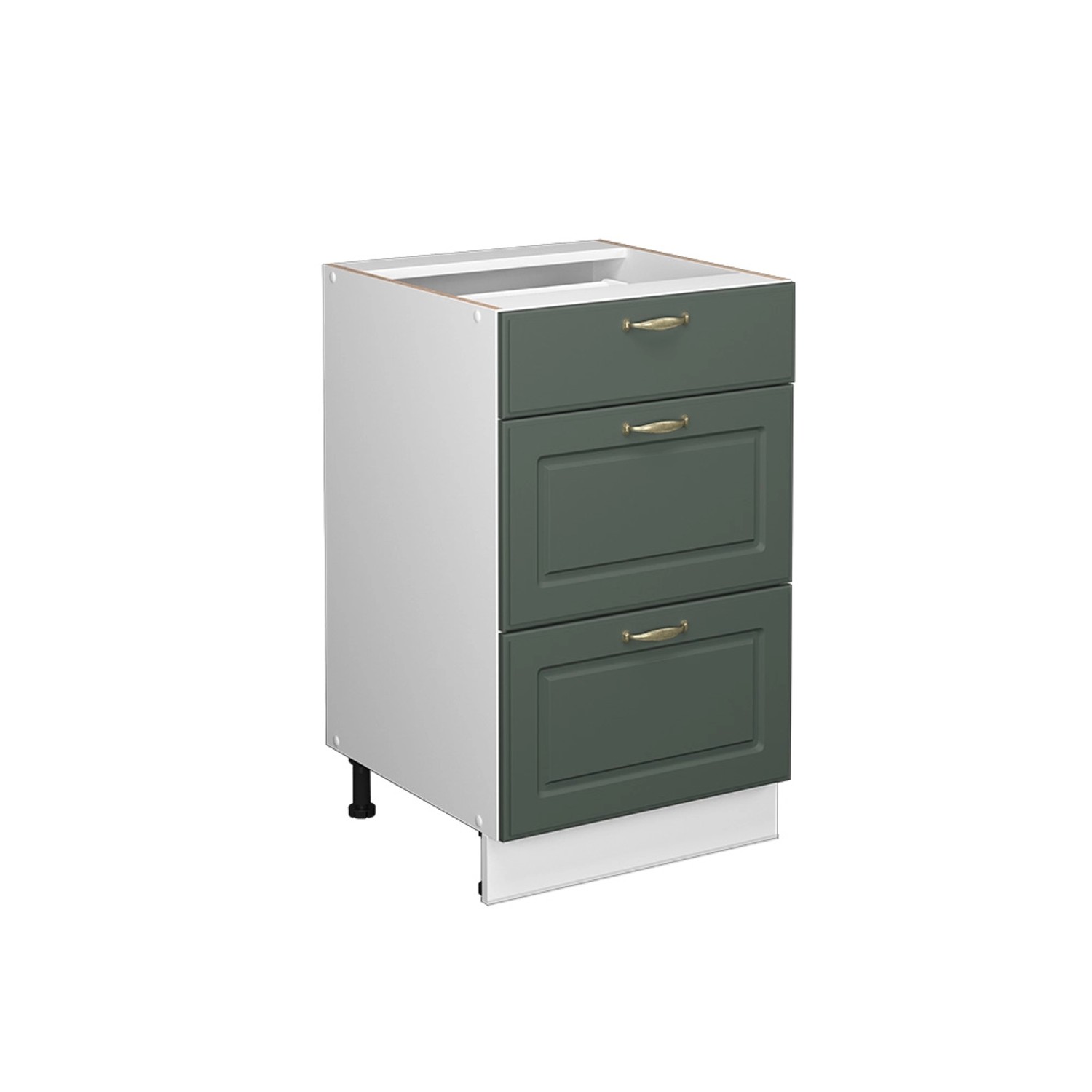Vicco Midischrank Fame-Line, Grün-Gold Landhaus/Weiß, 50 günstig online kaufen