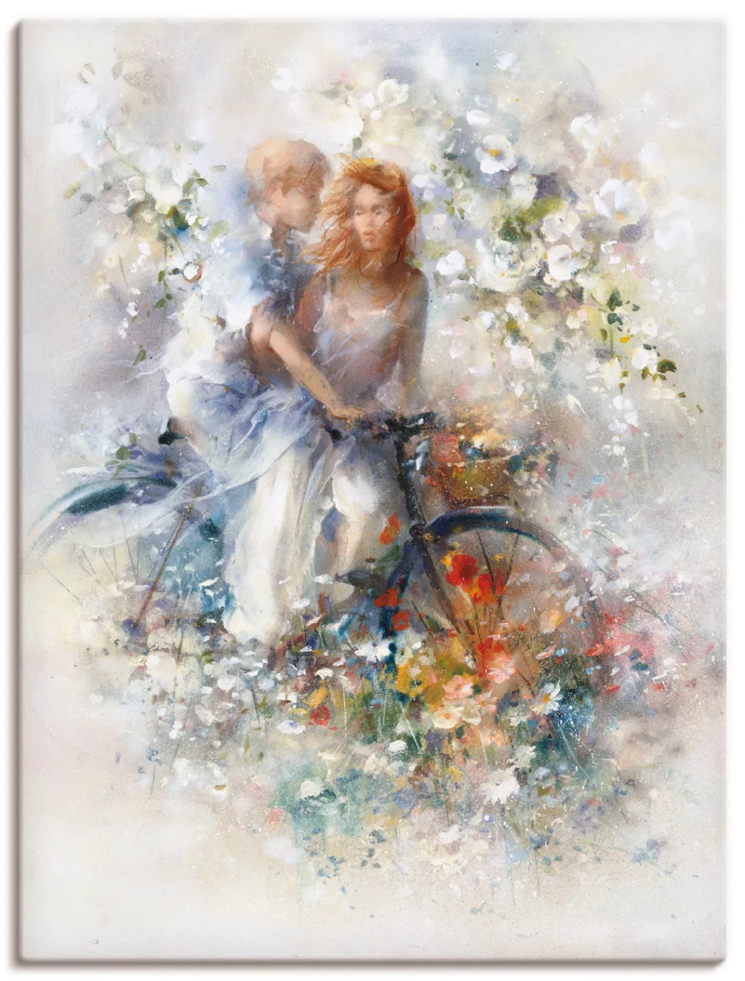 Artland Wandbild "Frühling II", Paar, (1 St.), als Leinwandbild, Poster, Wa günstig online kaufen