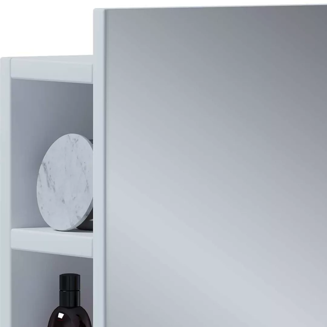 Badezimmerspiegelschrank weiss in modernem Design die Wandmontage günstig online kaufen