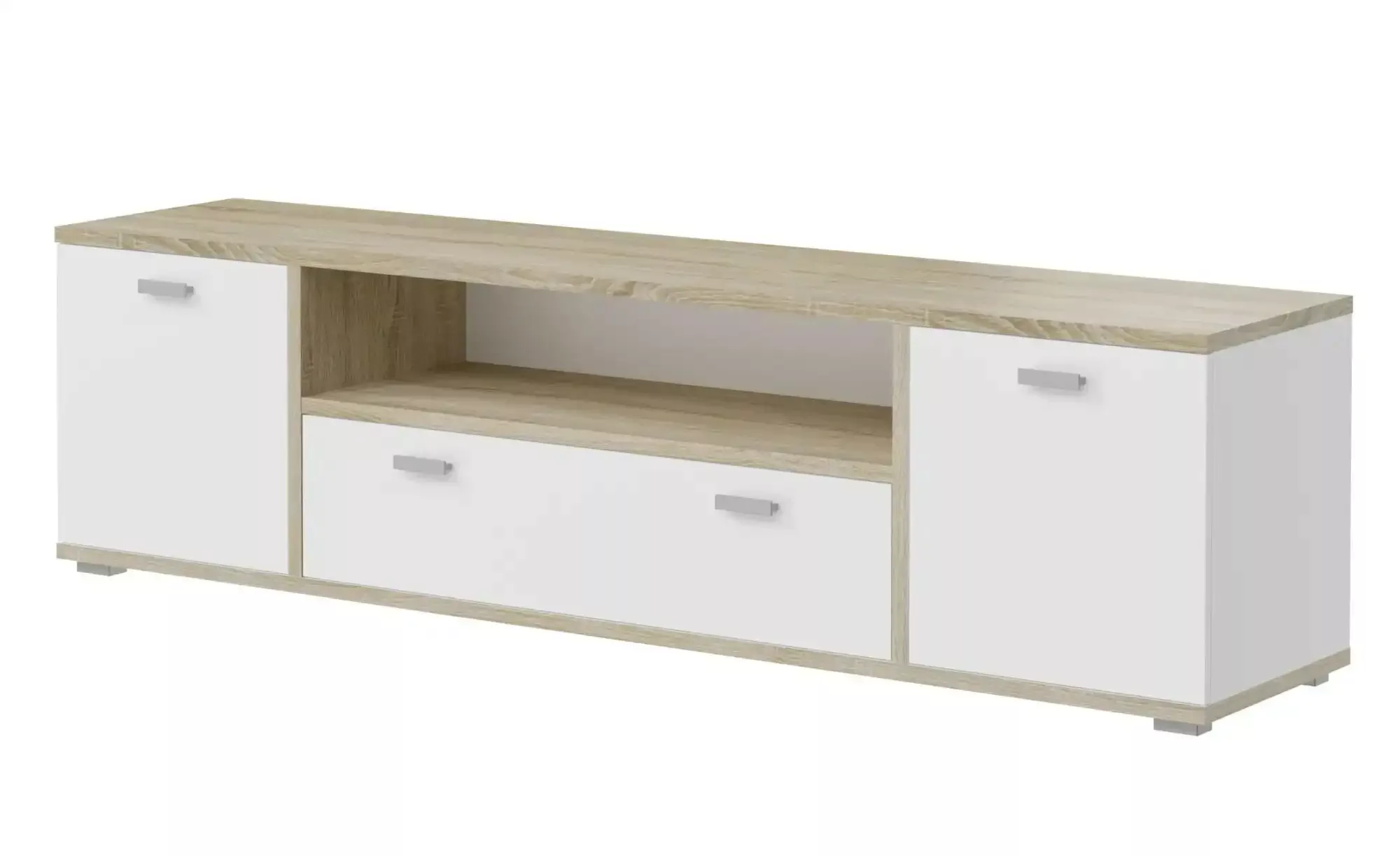 Lowboard ¦ weiß ¦ Maße (cm): B: 181 H: 49 Kommoden & Sideboards > Lowboards günstig online kaufen