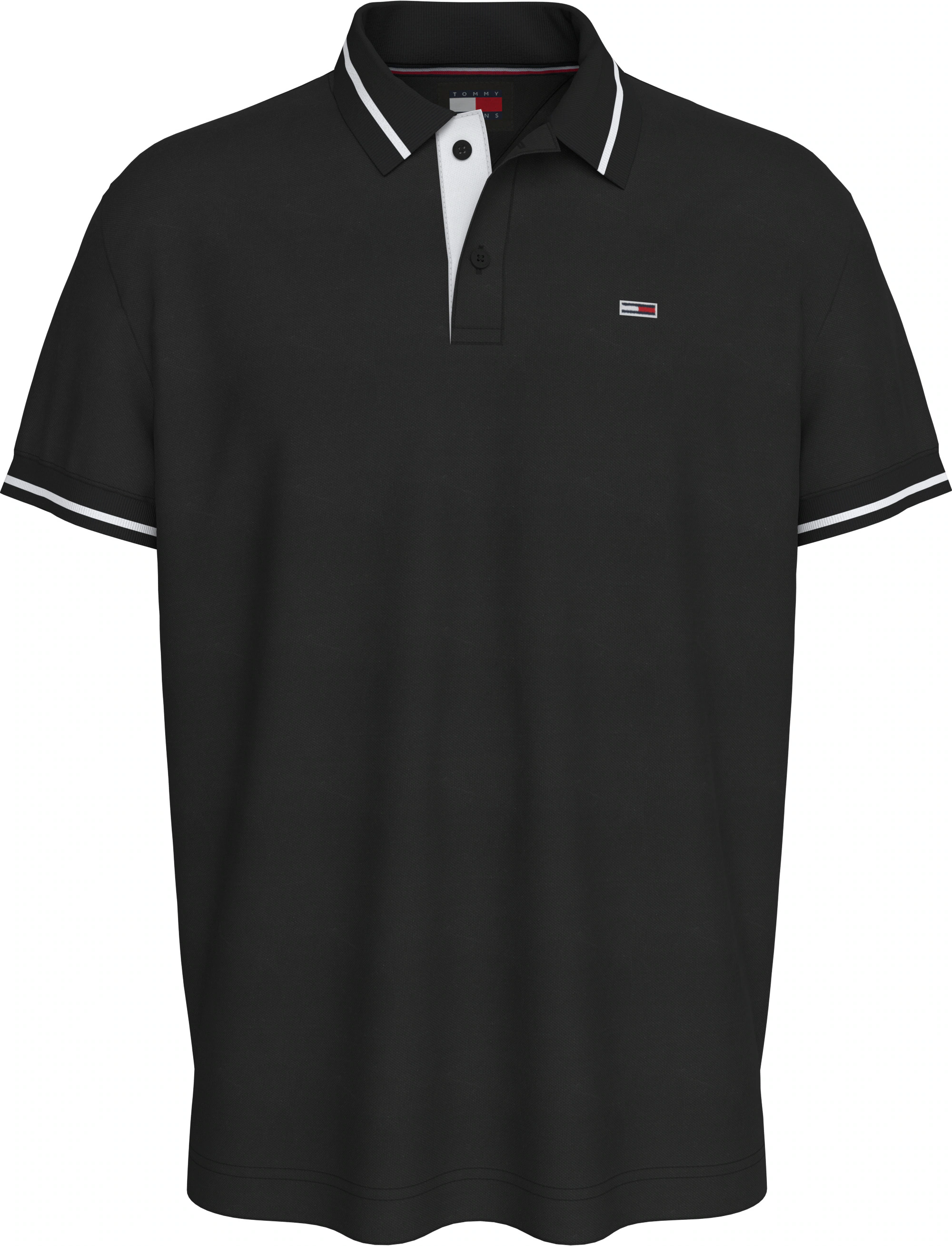 Tommy Jeans Poloshirt TJM REG TIPPED POLO mit Streifendetails günstig online kaufen