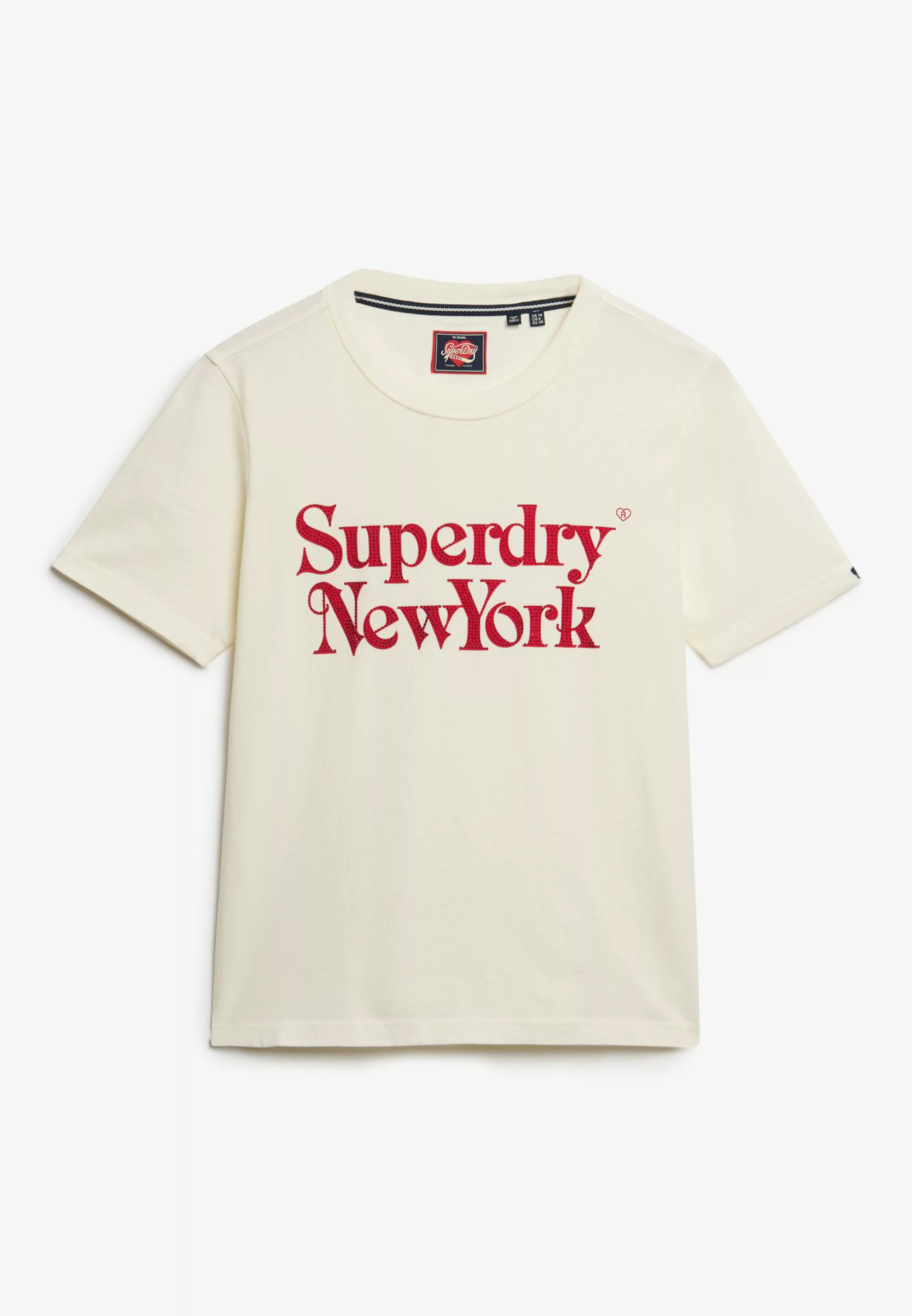 Superdry Print-Shirt BRAND MARK RELAXED TEE günstig online kaufen