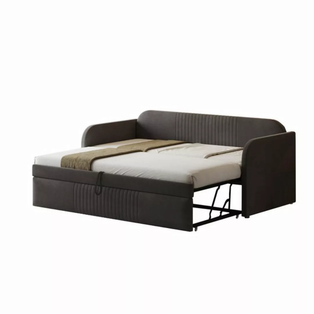 MC Star Schlafsofa Polsterbett Ausziehbares Schlafsofa 90/180*190 cm, mit v günstig online kaufen