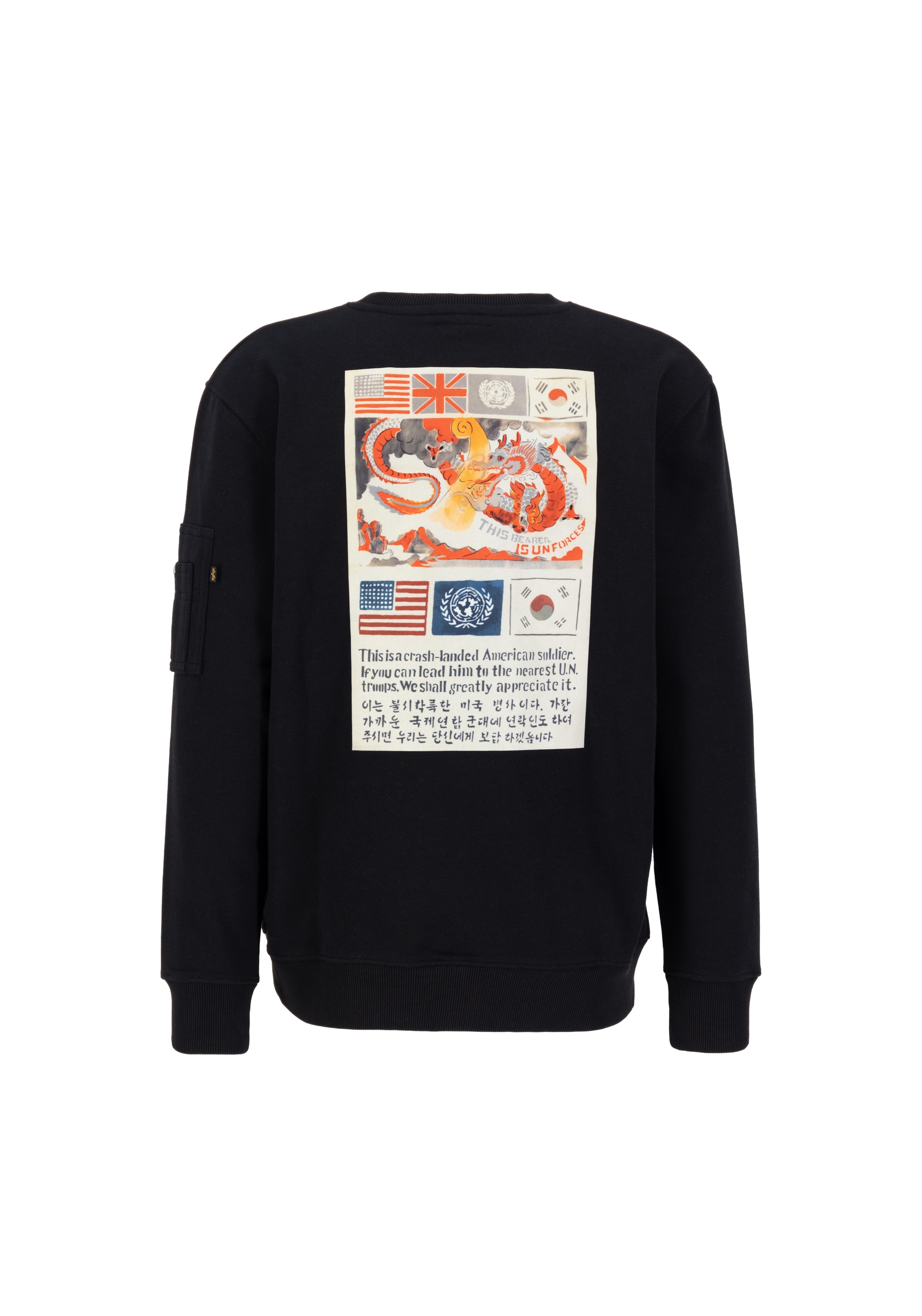 Alpha Industries Sweater "USN Blood Chit Sweatshirt Sweatshirt" günstig online kaufen