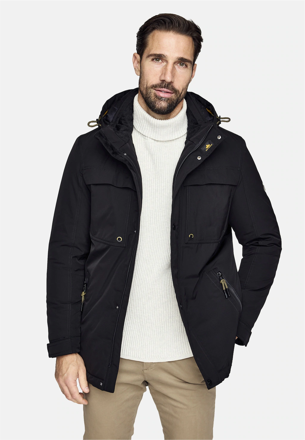 New Canadian Outdoorjacke "CO-3", mit Fleece-Einsatz am Innenkragen günstig online kaufen