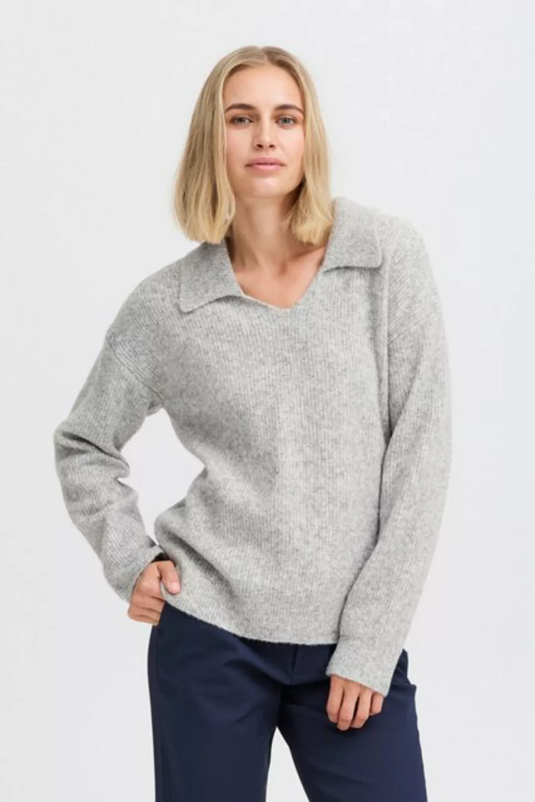 Pulz Jeans Strickpullover PZASTRA V-Neck Pullover moderner Pullover günstig online kaufen