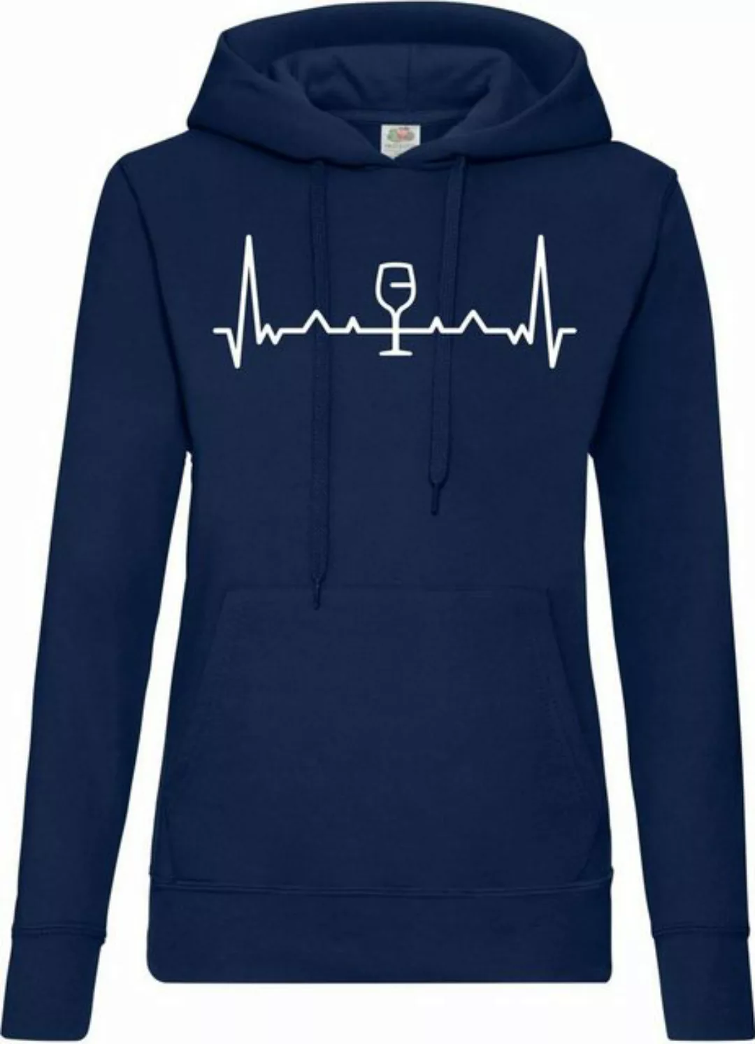 Youth Designz Kapuzenpullover Heartbeat Wein Damen Hoodie Pullover mit tren günstig online kaufen