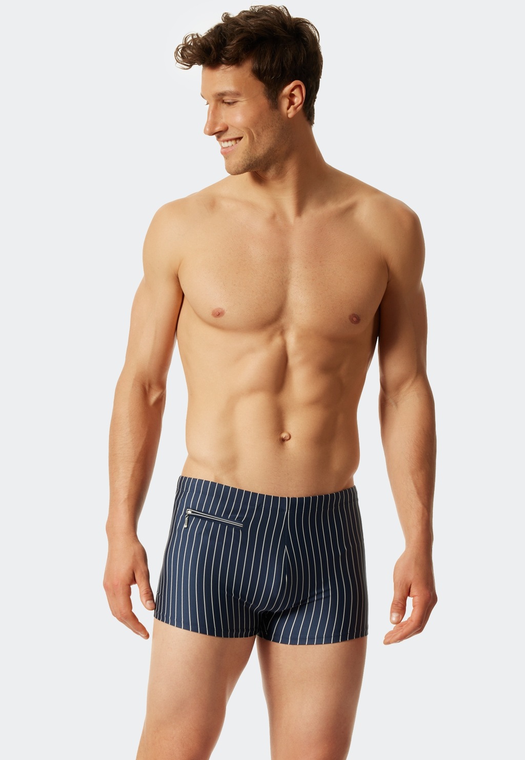Schiesser Badeshorts "Nautical Casual", Innenslip, kleine Tasche mit RV, ge günstig online kaufen