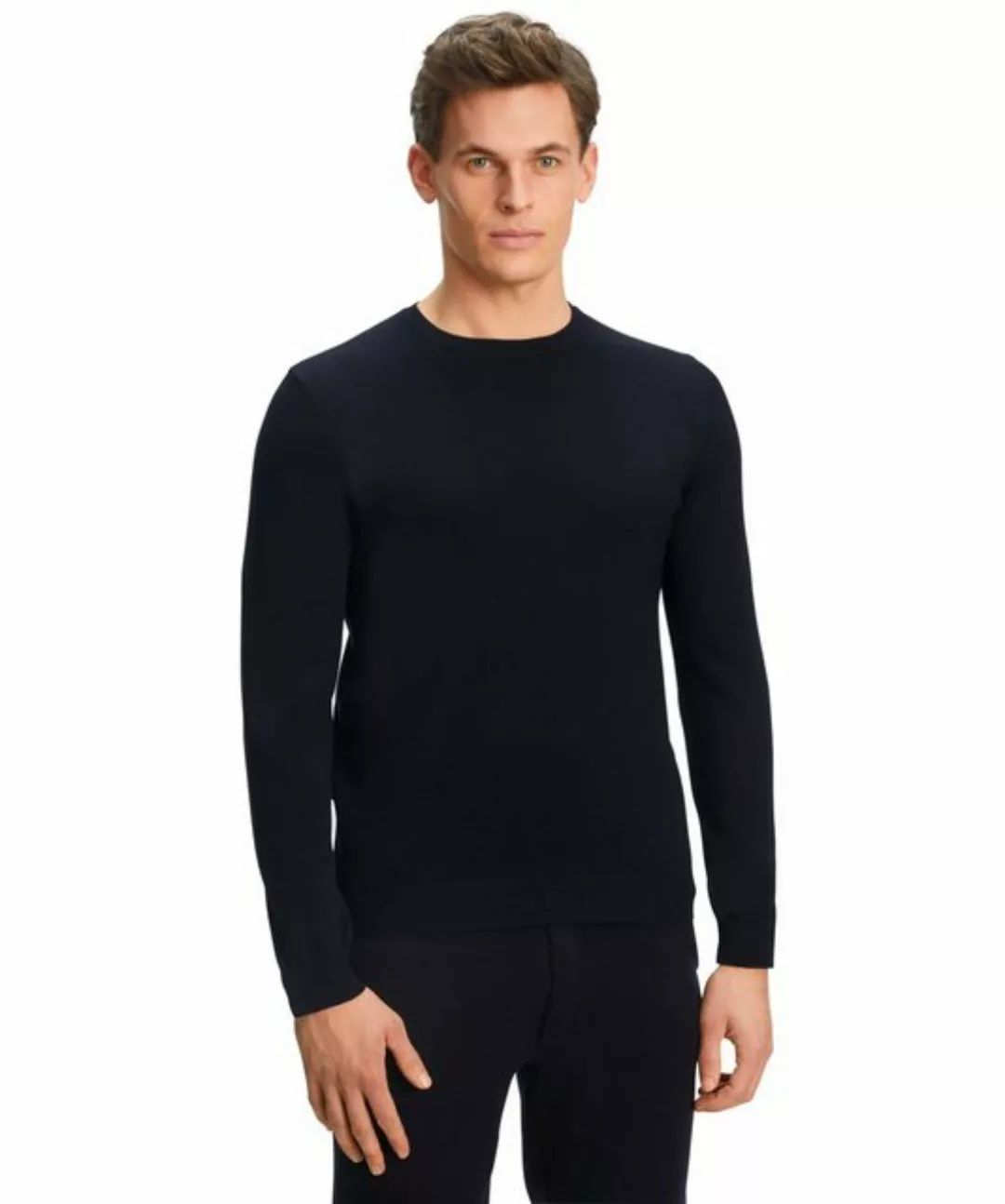 FALKE Strickpullover (1-tlg) aus reiner, extrafeiner Merinowolle günstig online kaufen