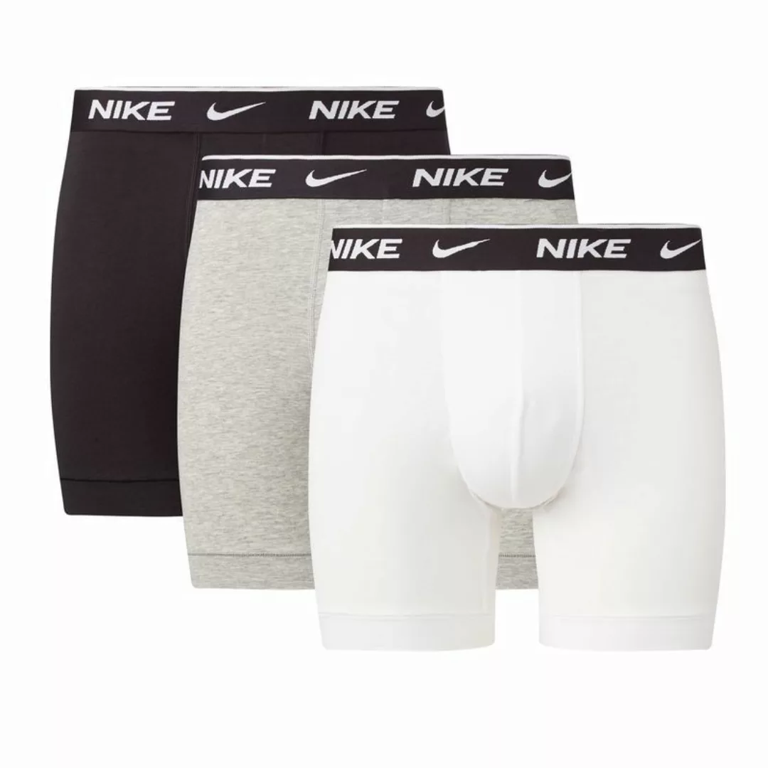 Nike Slip 3 Einheiten XS White / Grey Heather / Black günstig online kaufen