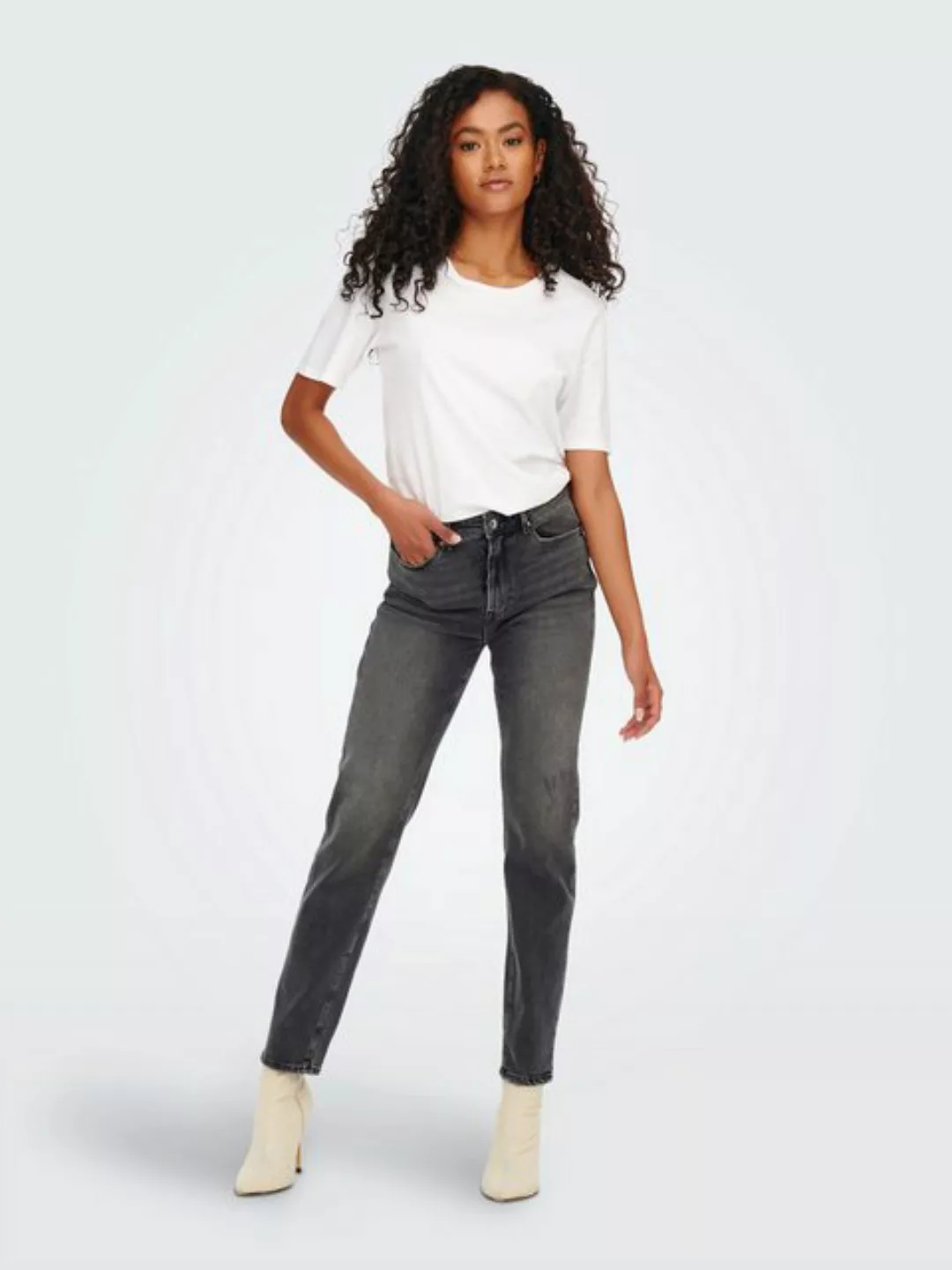 ONLY 5-Pocket-Jeans ONLEMILY STRETCH HW ST AK DNM CRO614NOOS günstig online kaufen